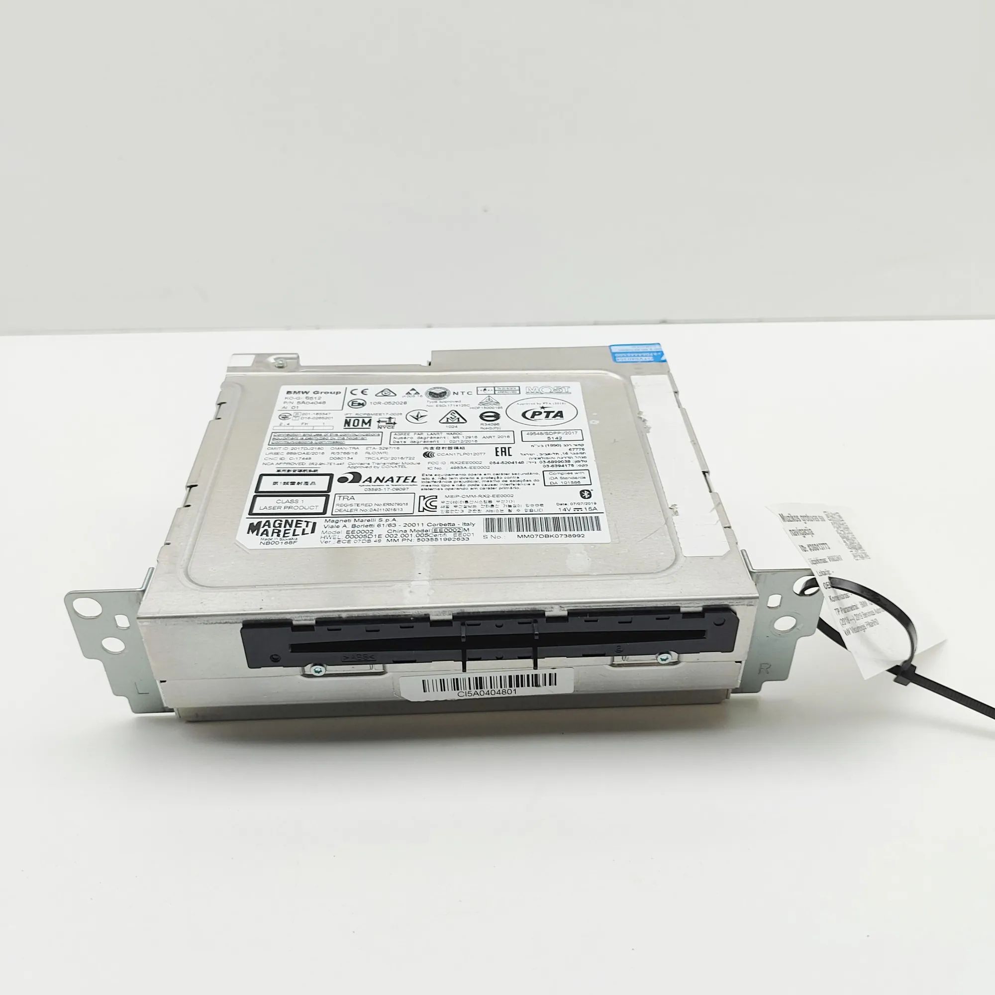 BMW X2 (F39) Music Navi CD Radio Player Head Unit 10R-052028, 5A04048 Music Navi CD Radio Player ...
