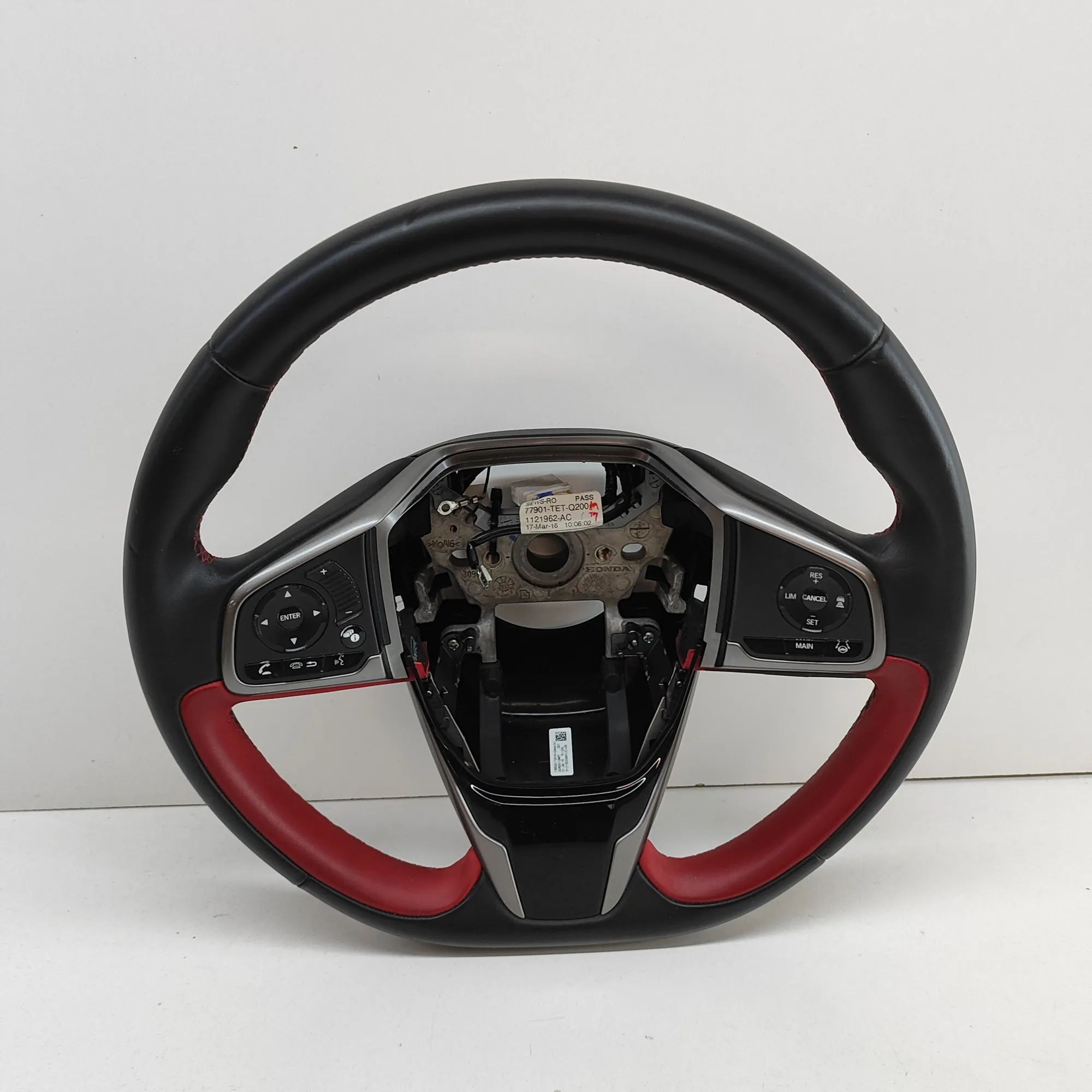 Honda Civic steering wheel 78500-TGHA-G9XX-M1, 77901-TET-Q200, 78501-TGH-A...
