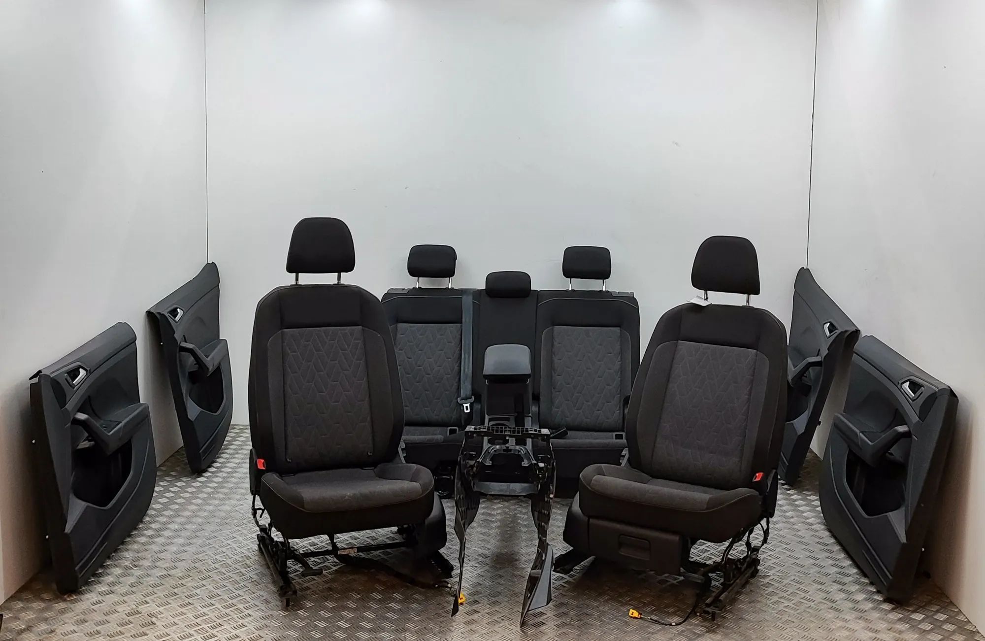 Volkswagen T-Cross Interior Seats W/ Door Cards Kit 2Q4881106L, 2GM885184A, 2GM863241, 2Q4881105L I...