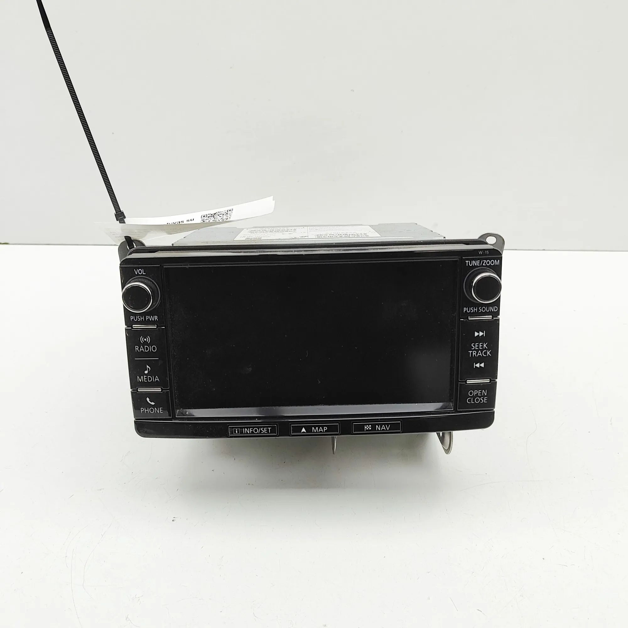 Mitsubishi Outlander Music Navi CD Radio Player Head Unit NR-242WM-16KZN0, 8750A566, NR-242EM-16KZN0, 875...