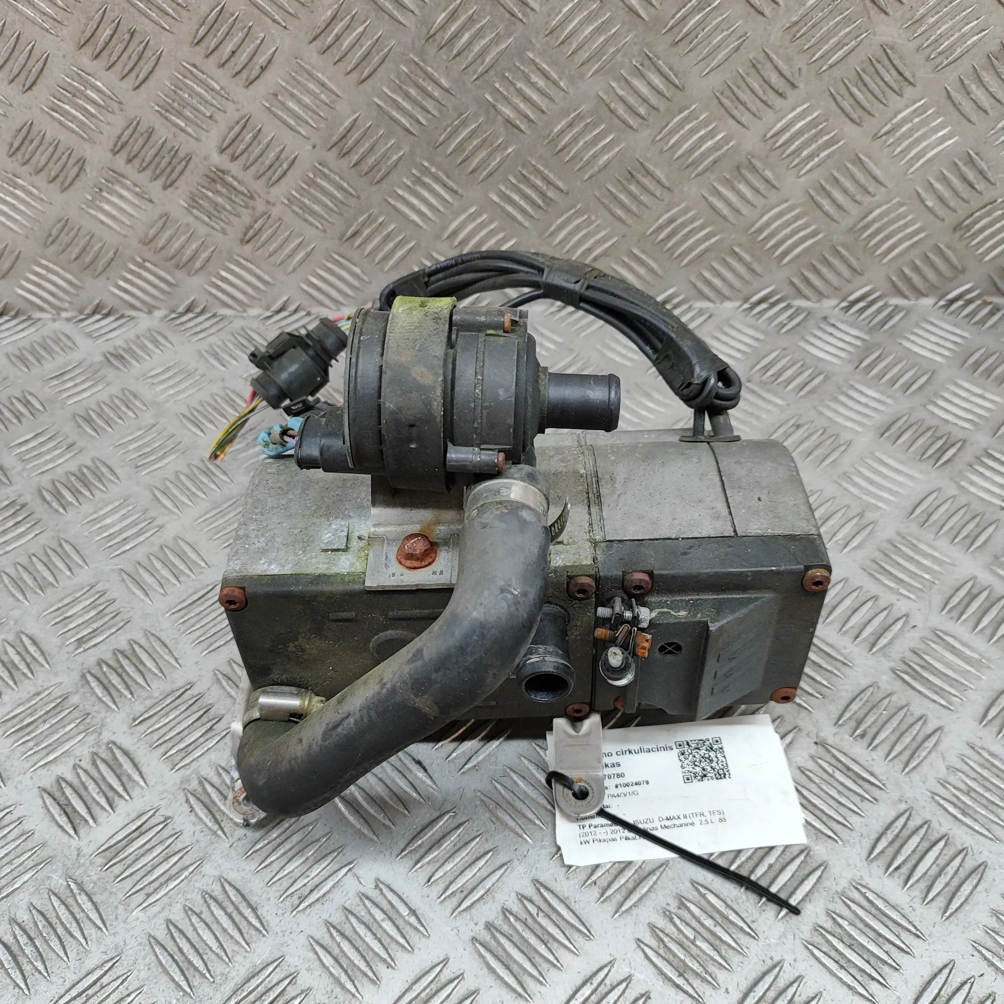 Isuzu D-Max Webasto Auxiliary Heater 331150AJ Webasto Auxiliary Heater ISUZU D-MAX (...