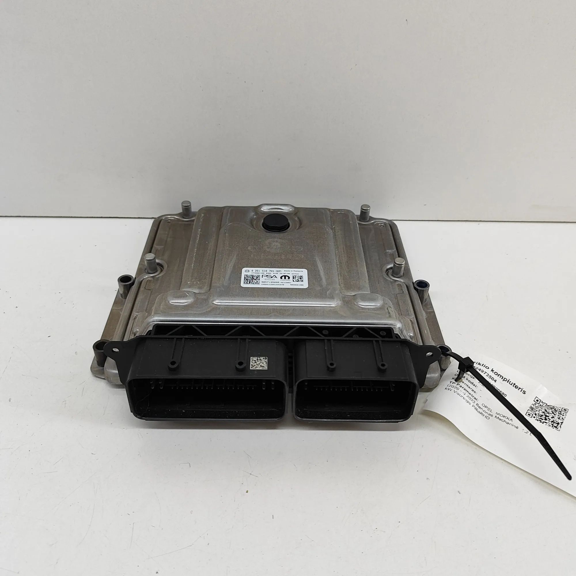 Opel Mokka (B) Engine Control Unit 0261S107KN, 9850501580, 9857195080 Engine Contr...