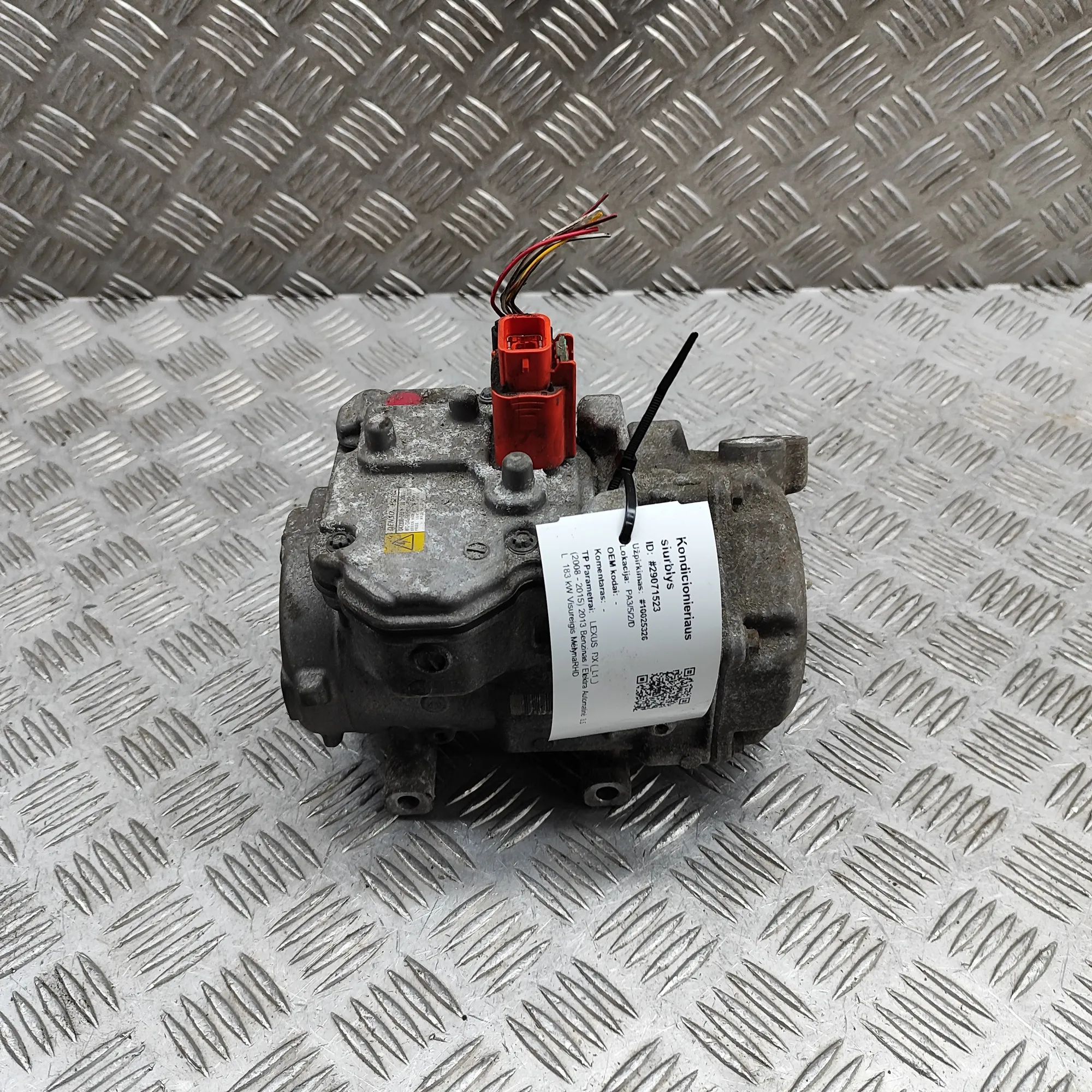 Lexus RX Air Condition A/C Pump 042200-0611 Air Condition A/C Pump LEXUS RX (_L...