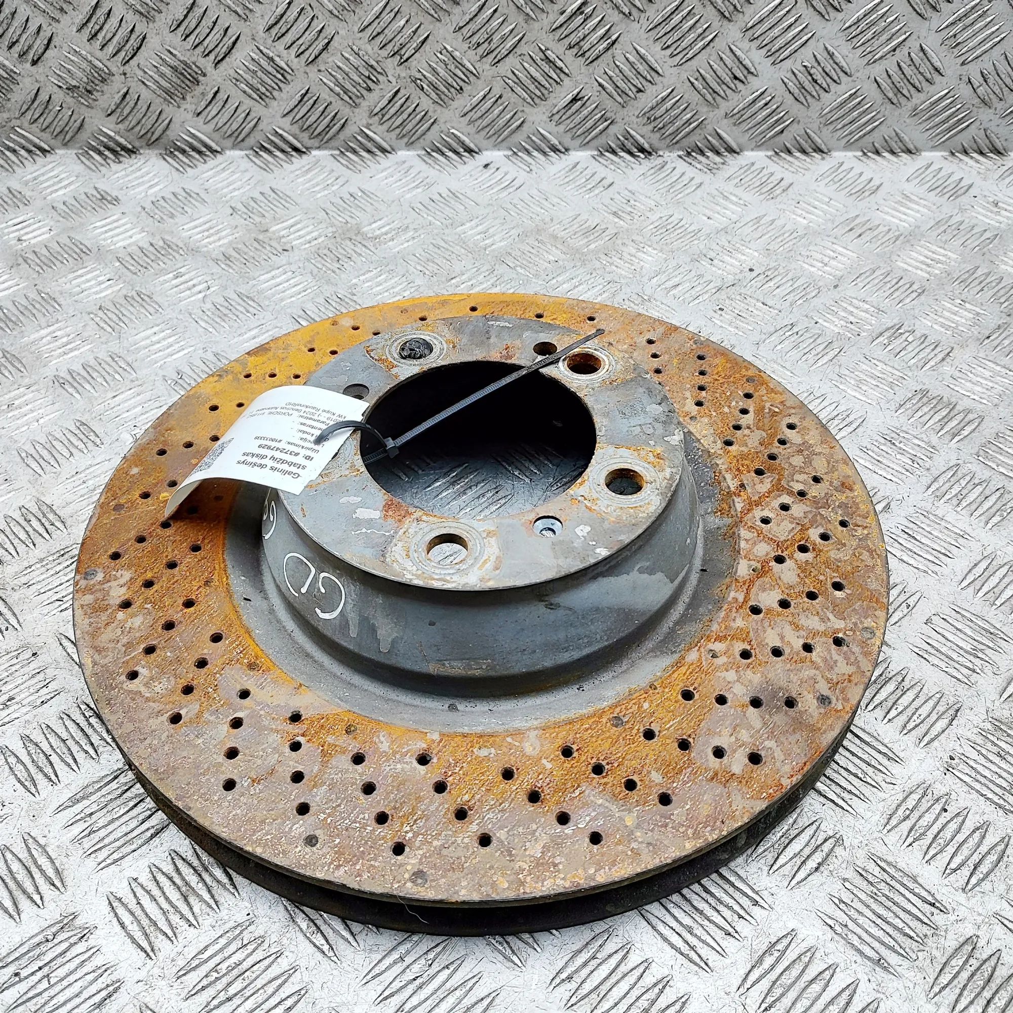Porsche 911 (992) Rear Right Brake Disc 992615602A Rear Right Brake Disc PORSCHE 911 (9...