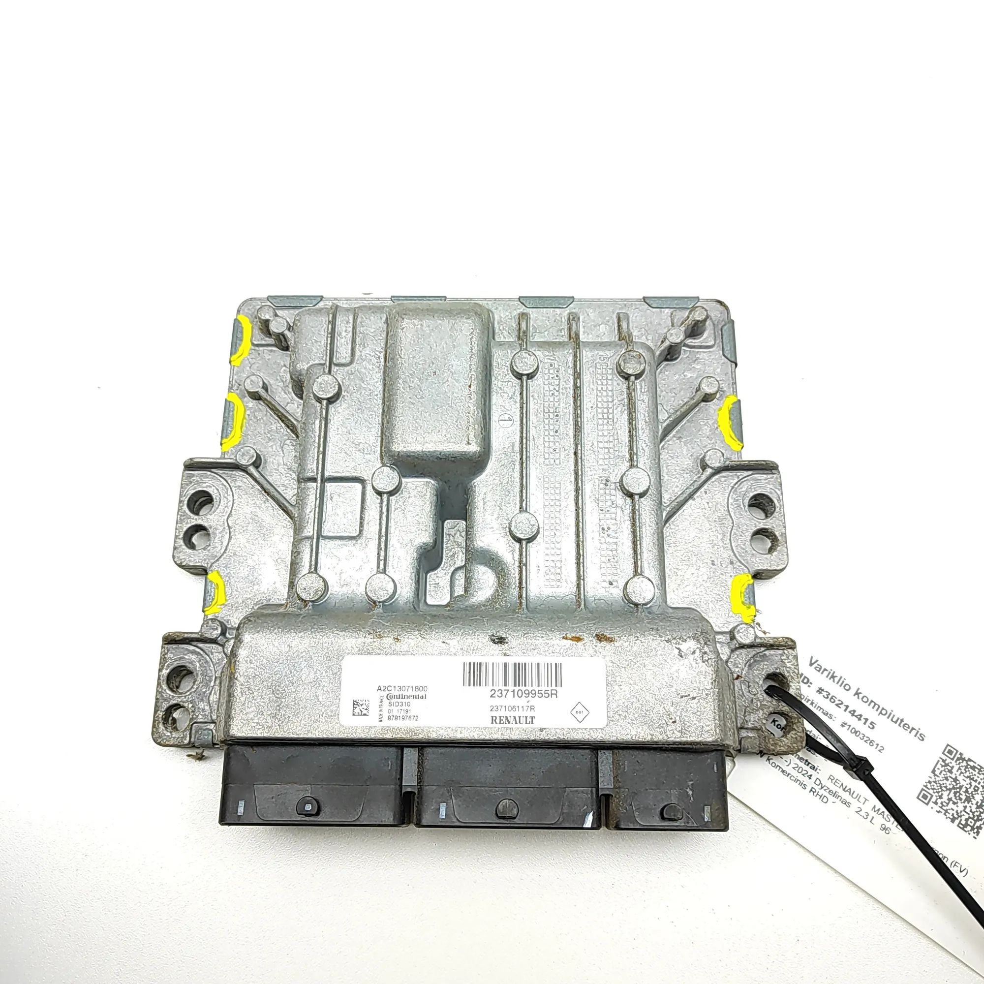 Renault Master Engine Control Unit 237106117R, A2C13071800, 237109955R Engine Cont...