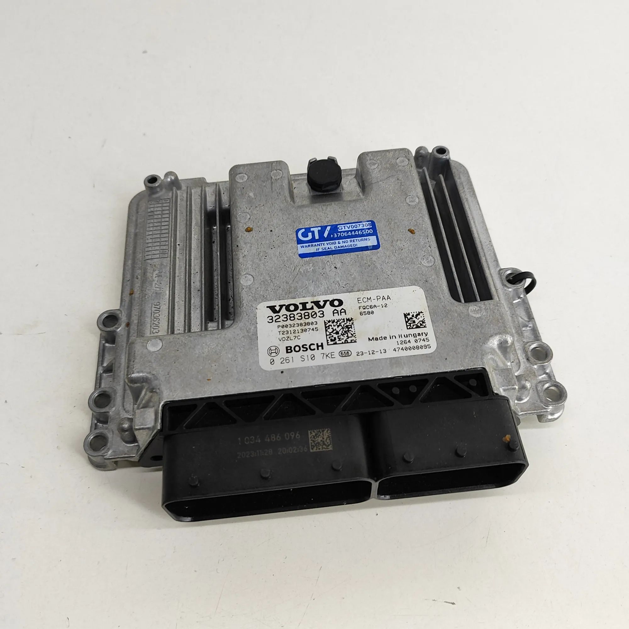 Volvo XC40 / EX40 Engine Control Unit 32383803AA, 0261S107KE, 32383803 Engine Control...