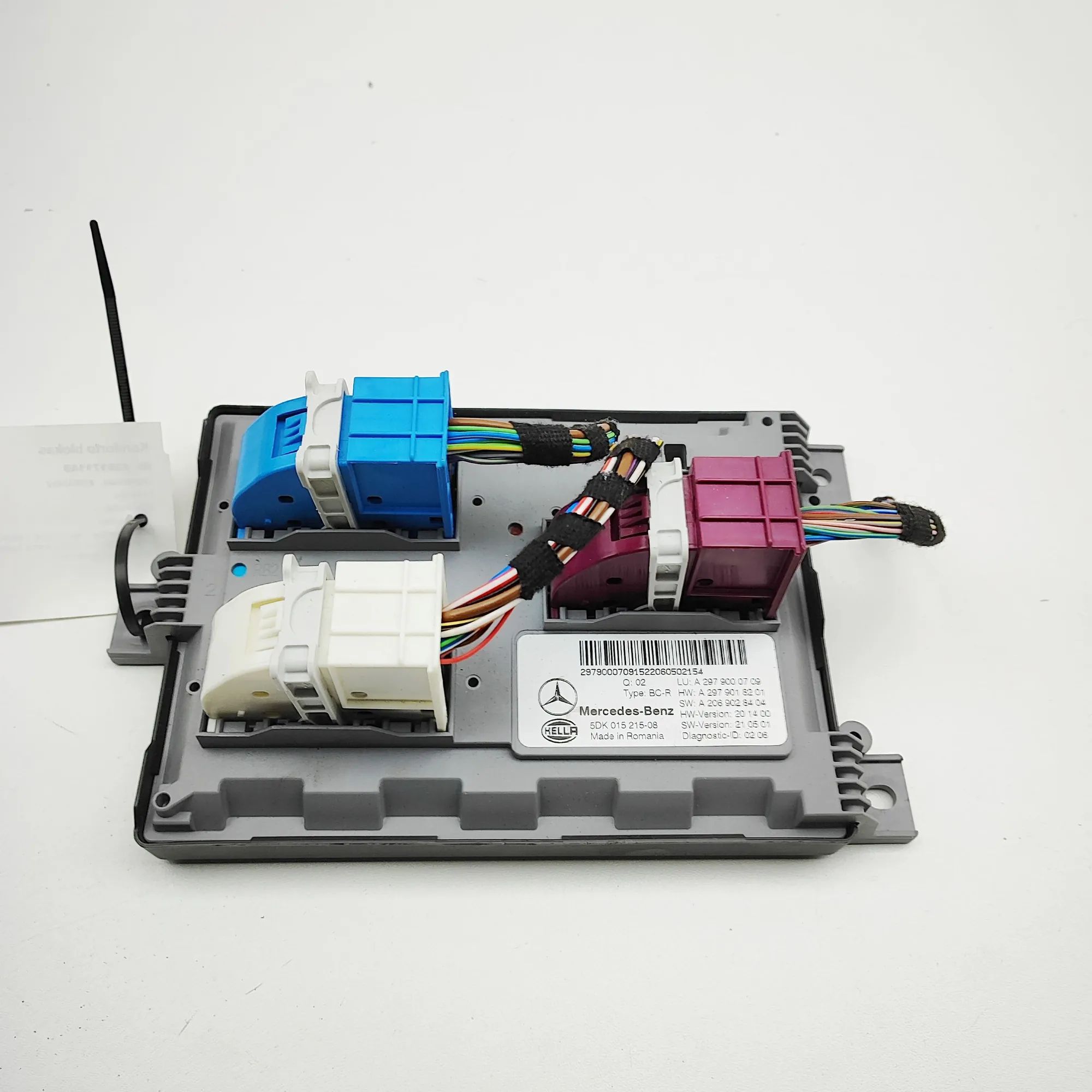 Mercedes-Benz EQS (V297 / X296) Comfort Control Unit A2979018201, A2069028404, 5DK015215-08, A297900...