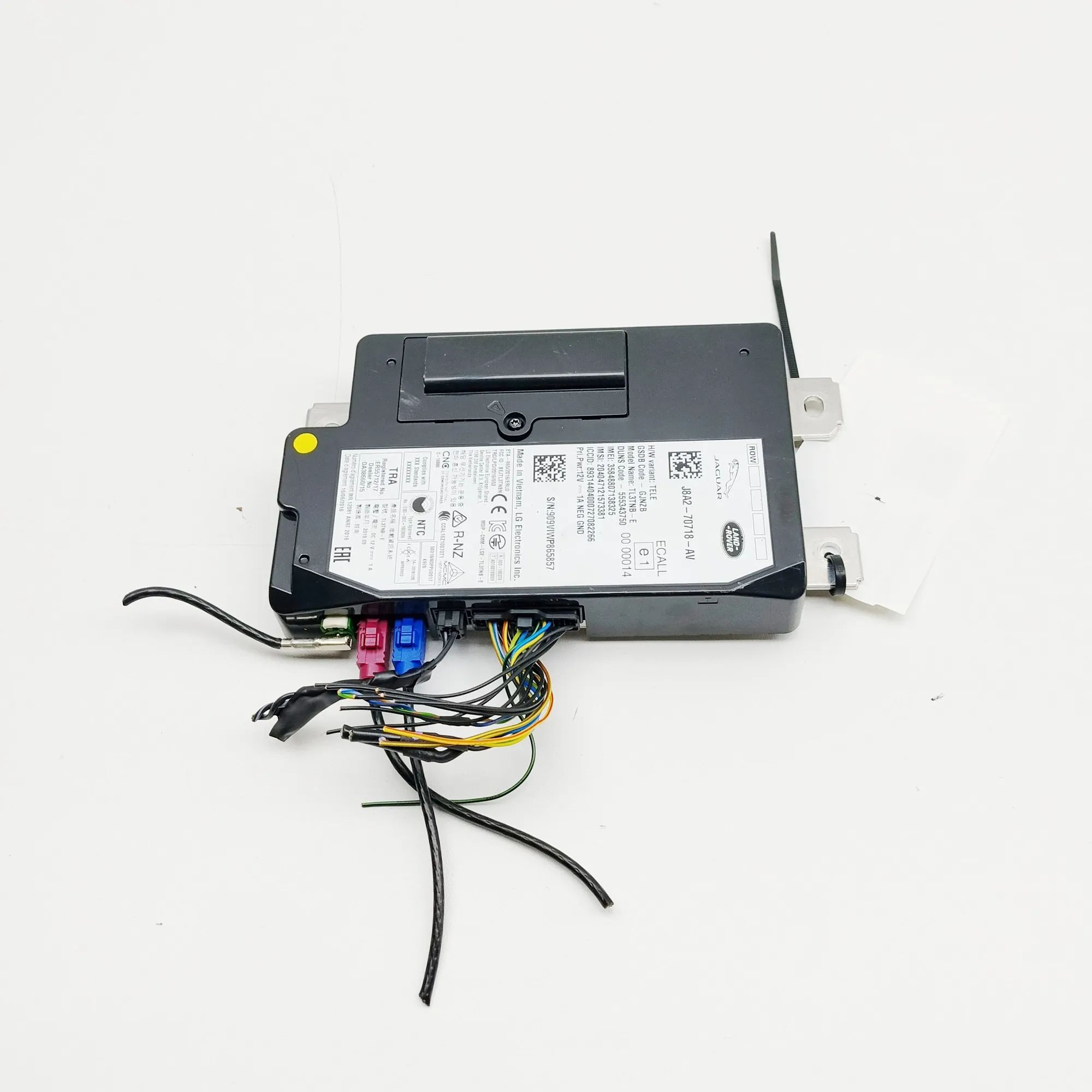 Land Rover Range Rover Evoque Bluetooth Control Unit J8A2-70718-AV Bluetooth Control Unit LAND ROVER...