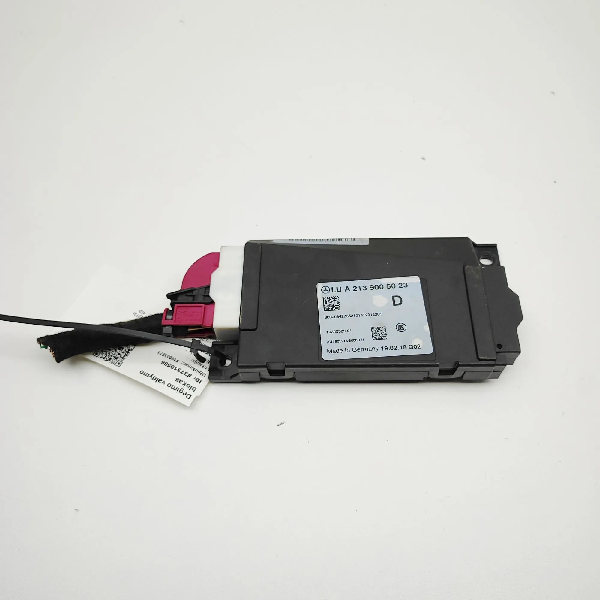 Mercedes-Benz A (W177) Combustion Control Unit A2139005023 Combustion Control Unit MERCEDES-BE...