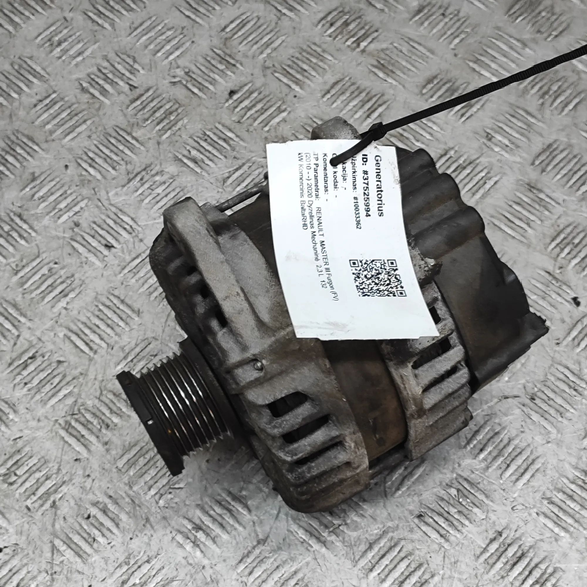 Renault Master Alternator Generator FGN23S083 Alternator Generator RENAULT MASTER (...