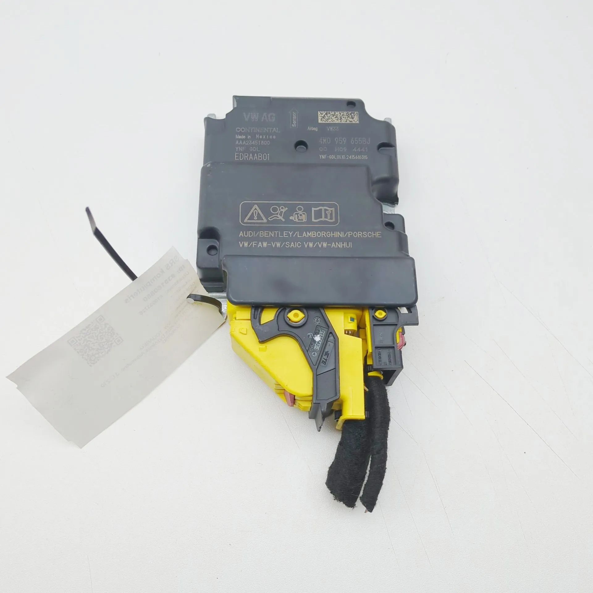 Volkswagen Touareg SRS Control Unit 4M0959655BJ SRS Control Unit VW TOUAREG (CR7) (...