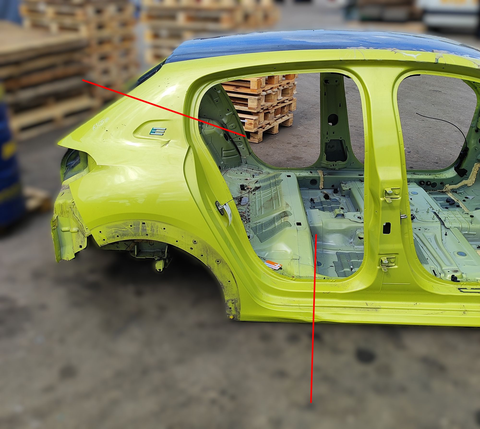 Peugeot 208 Rear Right Quarter Panel Rear Right Quarter Panel PEUGEOT 208 (II UB_, U...