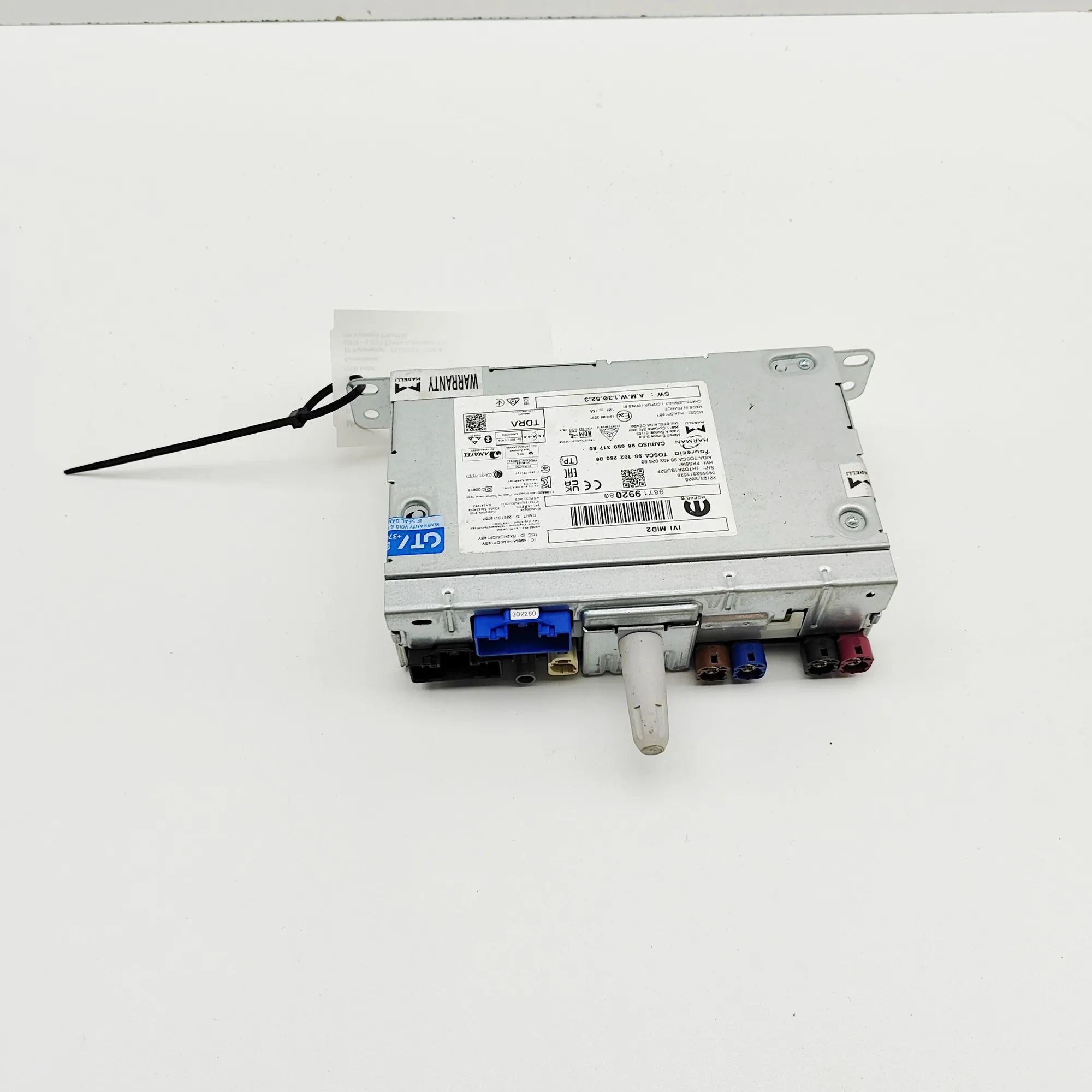 Peugeot 2008 Music Navi CD Radio Player Head Unit 9845292080, 9830226080, 9698831780, 9871992080 ...