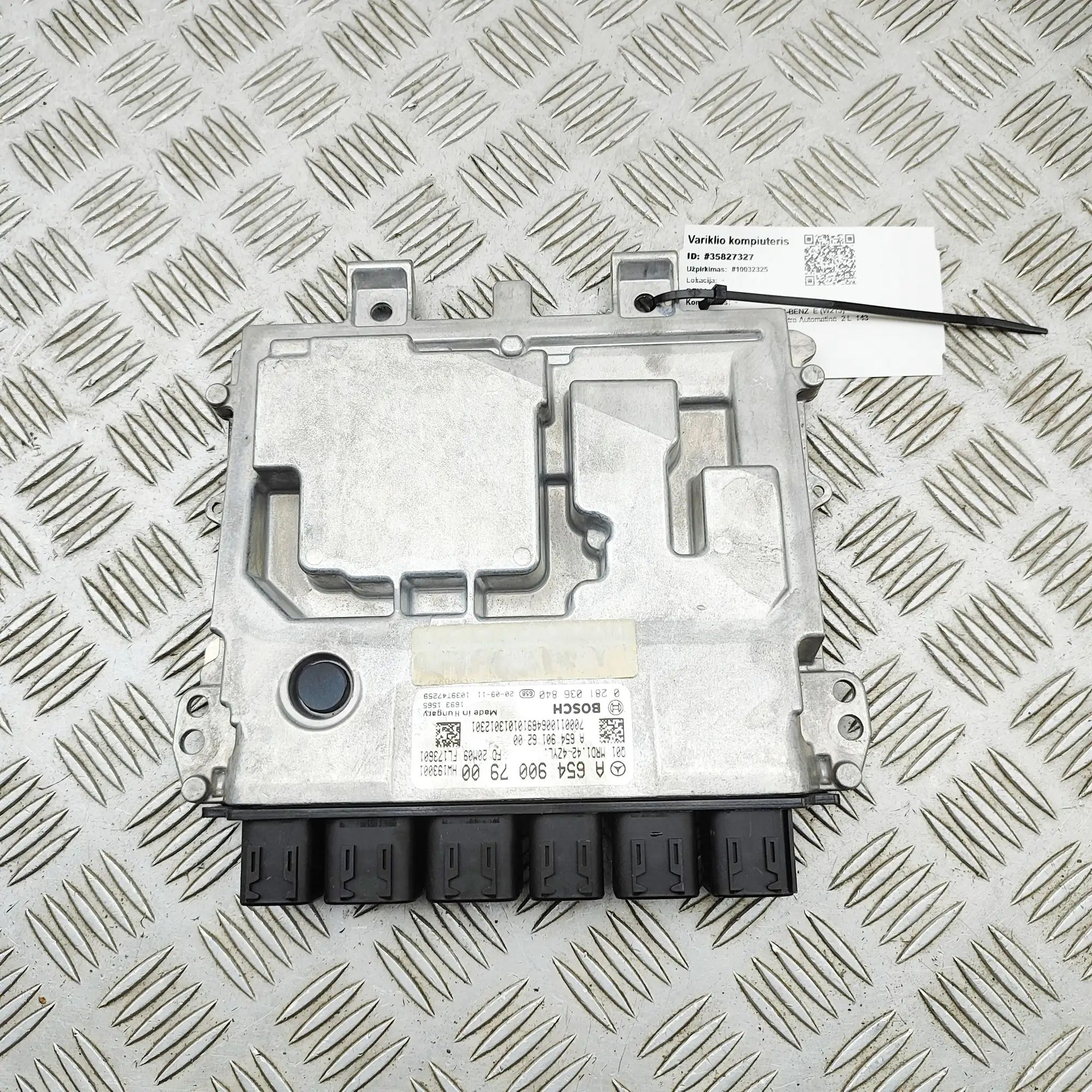 Mercedes-Benz A (W177) Engine Control Unit A6549016200, 0281036840, 1039T47259, A654900790...
