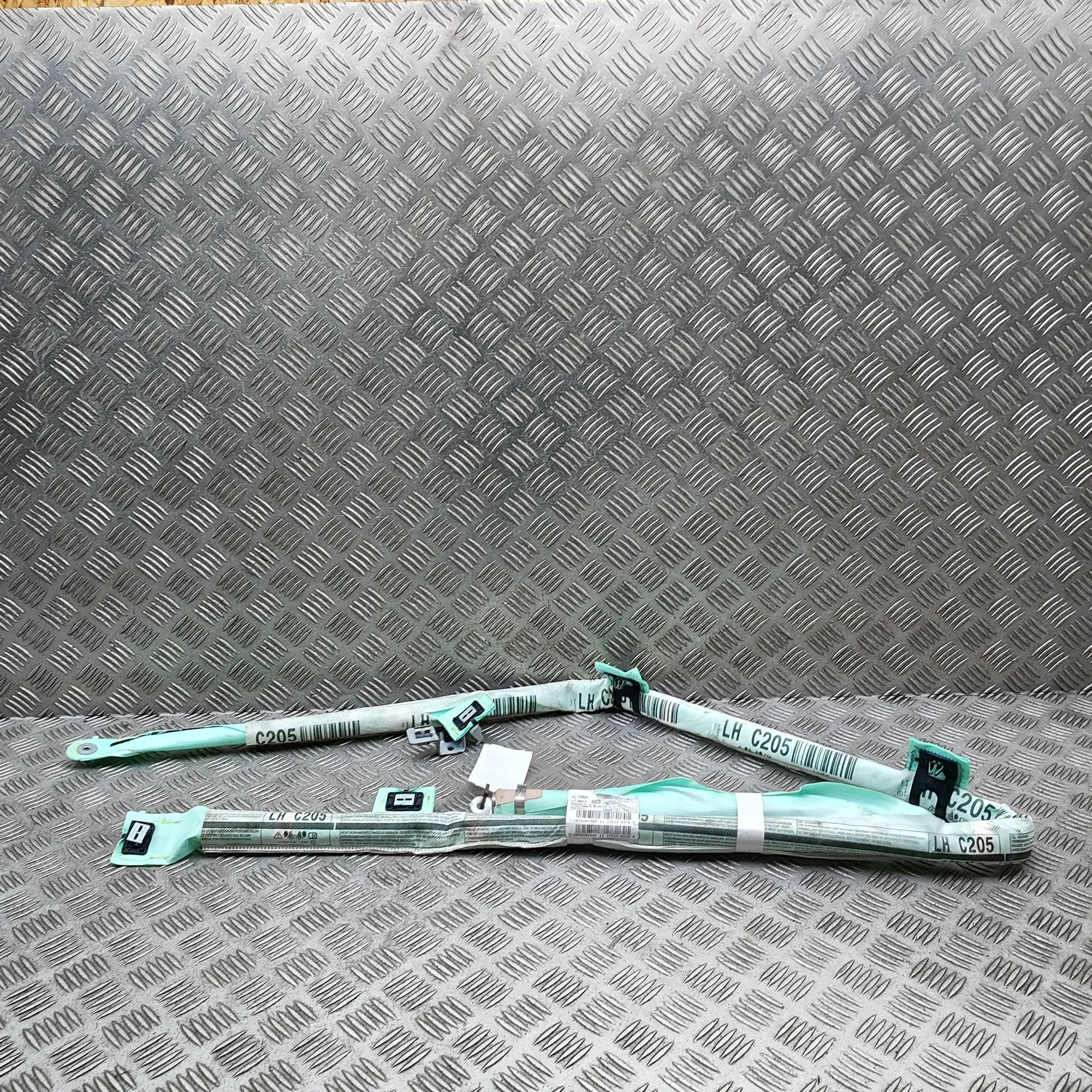 Mercedes-Benz A (W176) Left Side Roof Safety Curtain SRS A2058602902 Left Side Roof Safety Curtain SRS M...