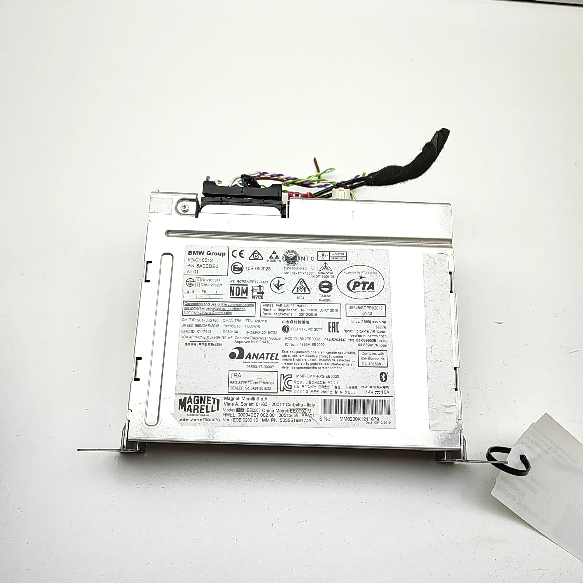 BMW 5 (G30 / G31) Music Navi CD Radio Player Head Unit 5A0EDE0 Music Navi CD Radio Player Head Unit BM...