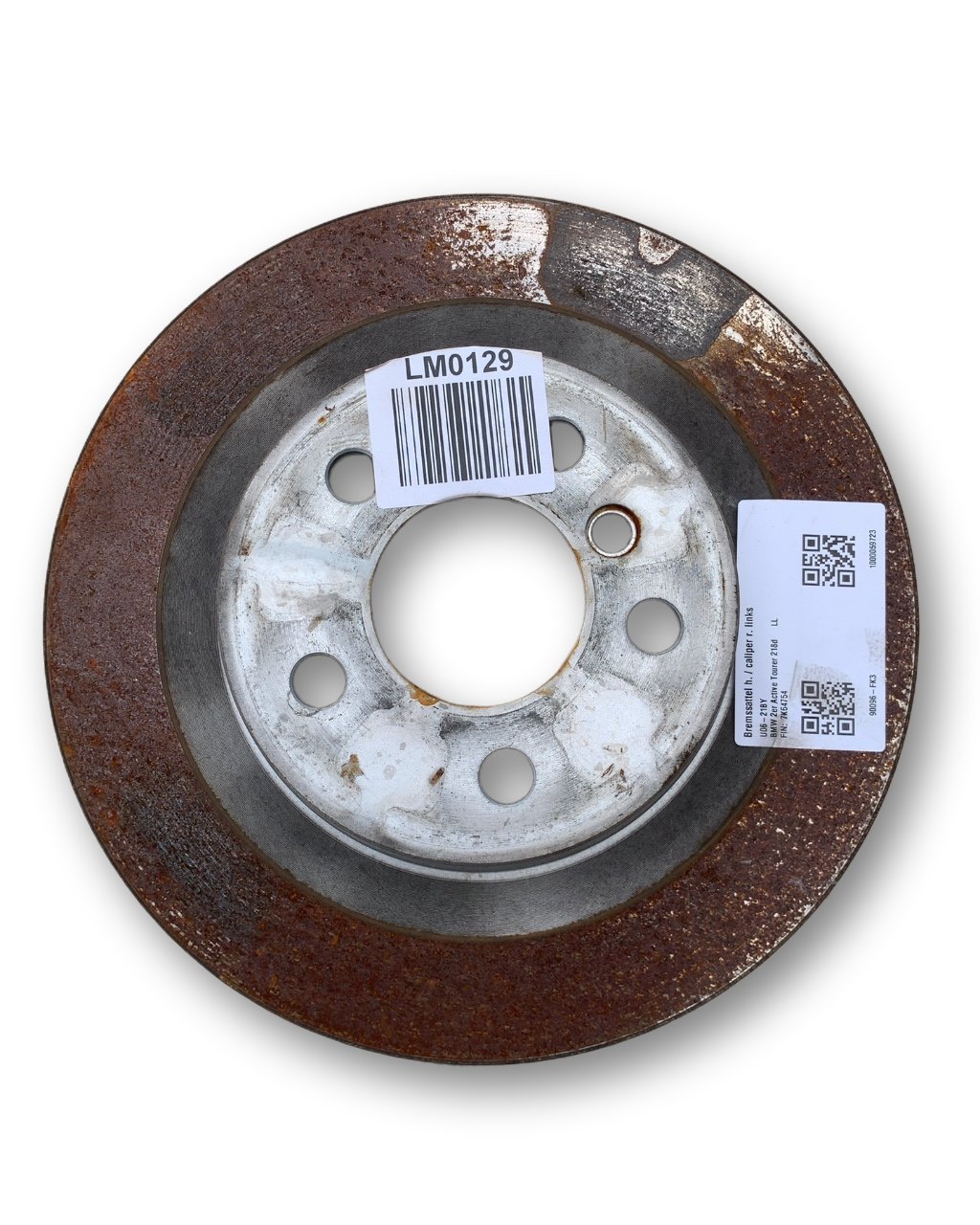 BMW X1 (E84) Rear brake disc BMW X1 Rear brake disc OEM 34206891086

Part co...