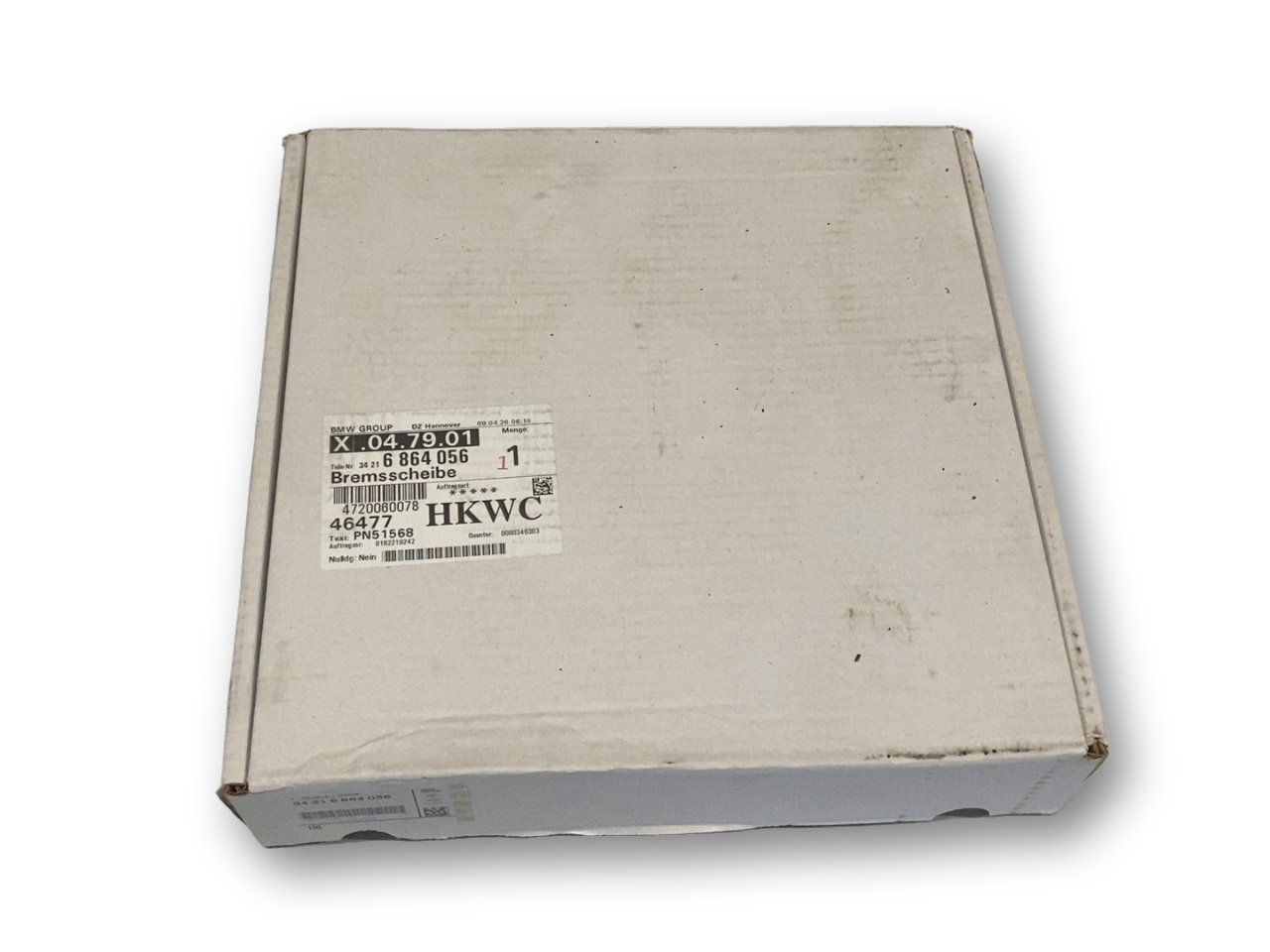 BMW 3 (E46) Rear brake disc BMW 3 SERIES Rear brake disc OEM 1165563

Part ...