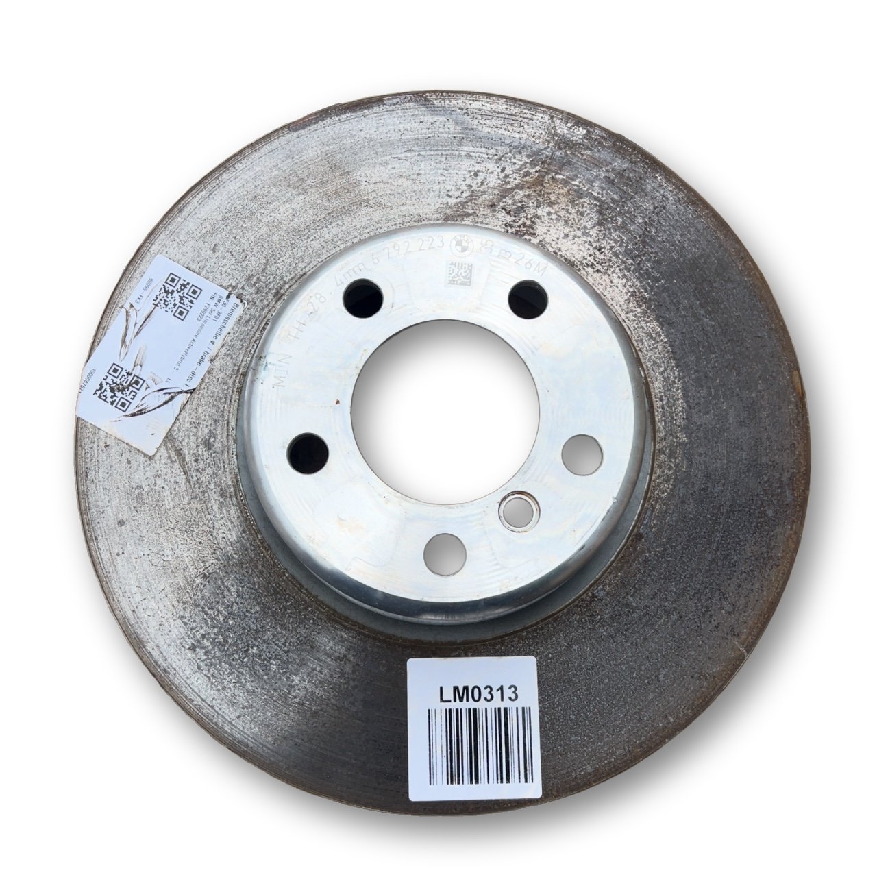 BMW 3 (F30 / F31) Front brake disc BMW 3 SERIES Front brake disc OEM 34116792223

...