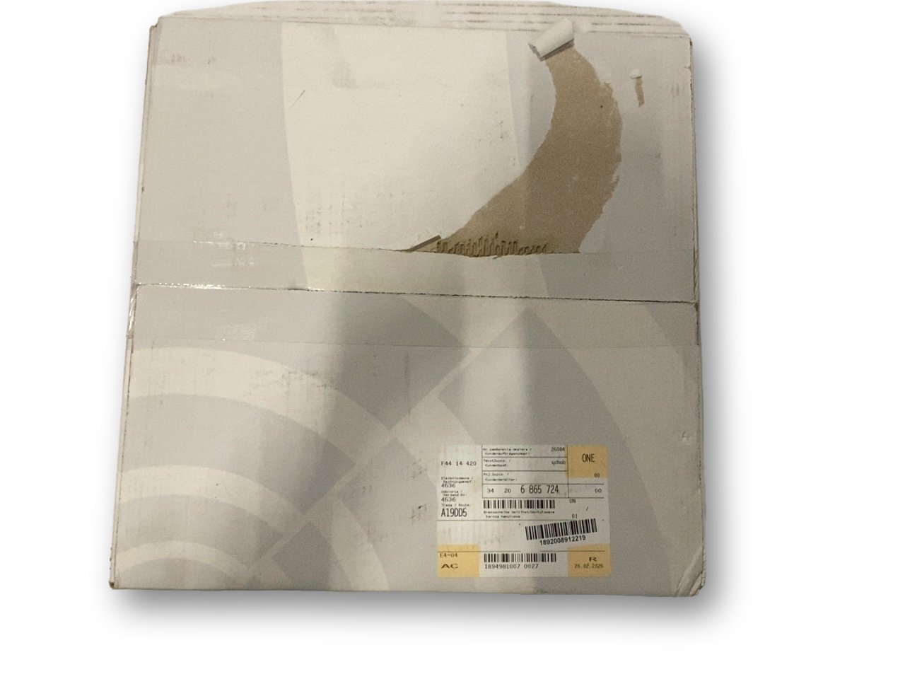 BMW 3 (G20 / G21) Rear brake disc