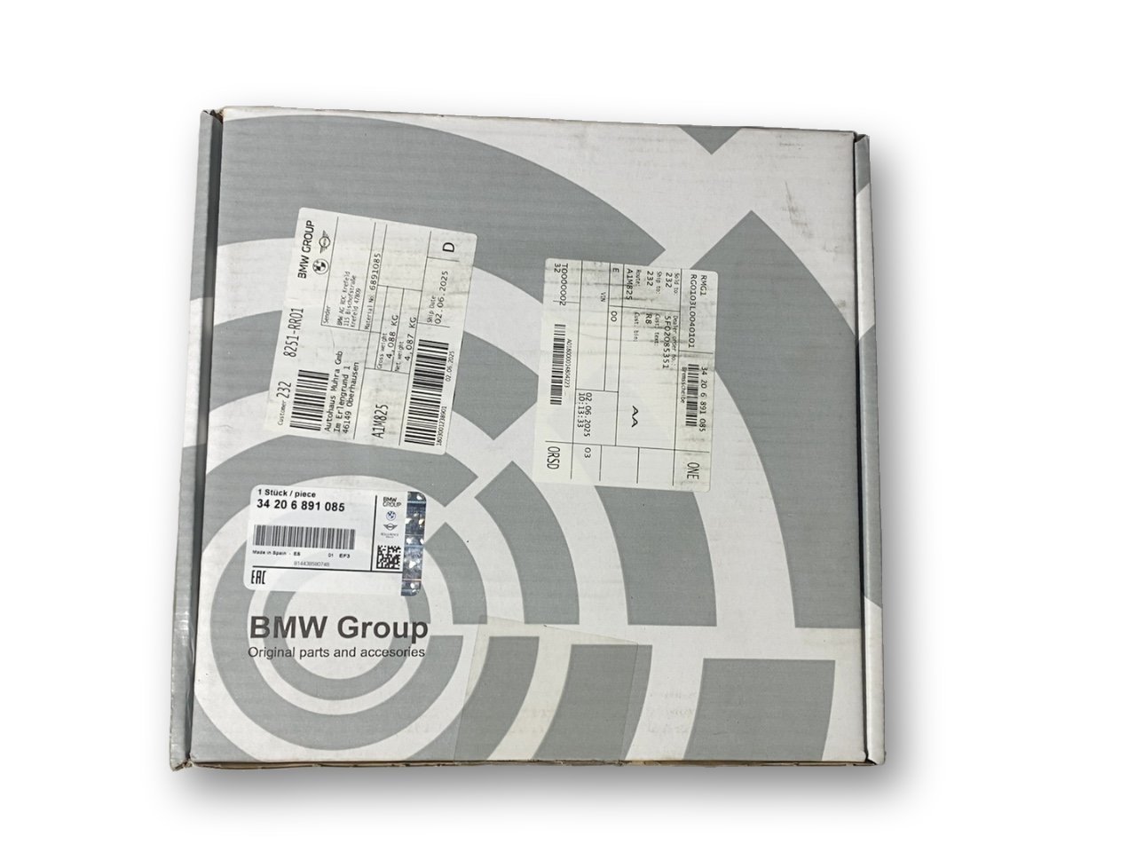 BMW X1 (E84) Rear brake disc