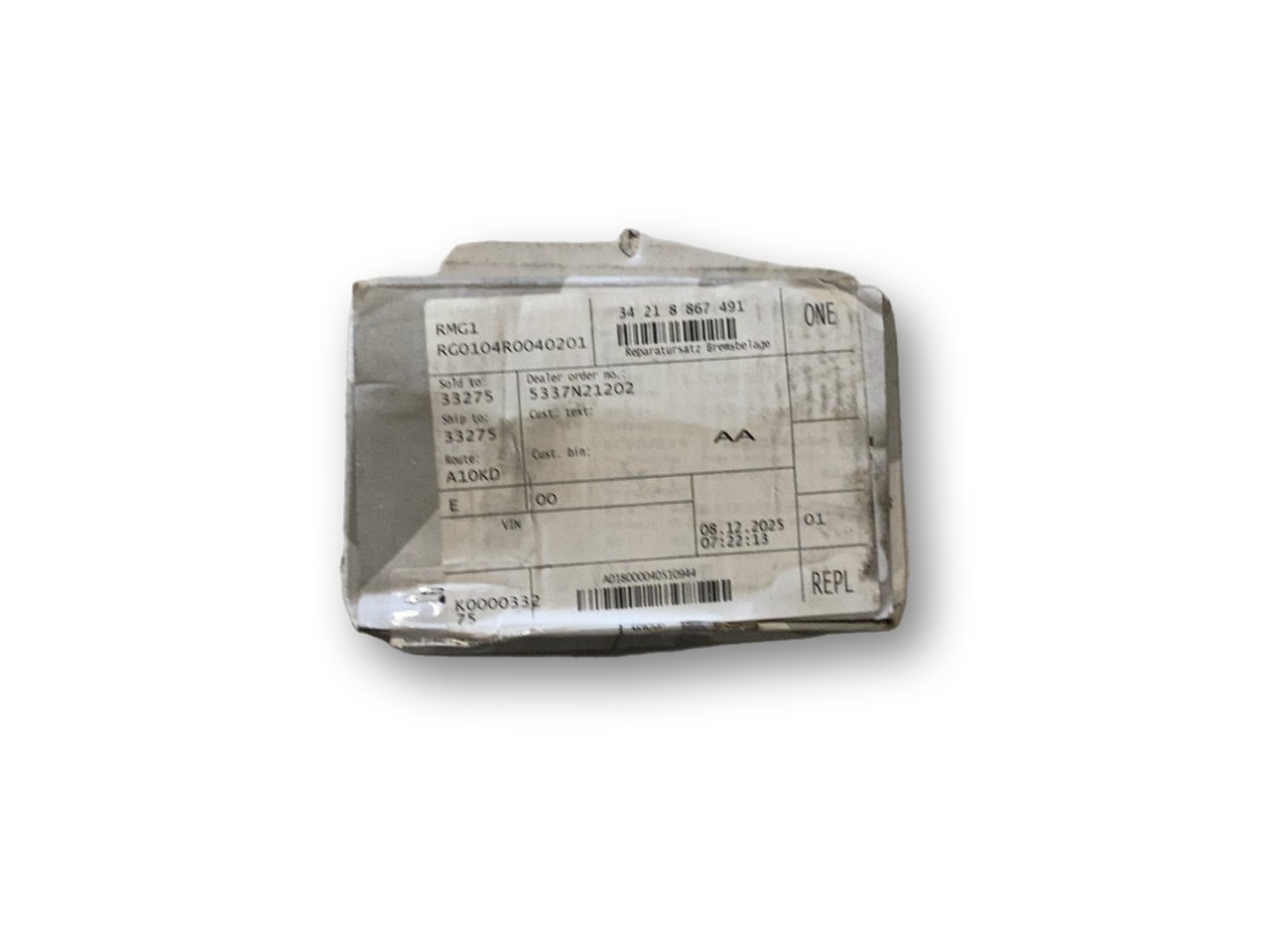 BMW 5 / i5 (G60 / G61) Brake pads (rear) BMW MINI Cabrio F57, MINI F55, MINI F56 Brake p...