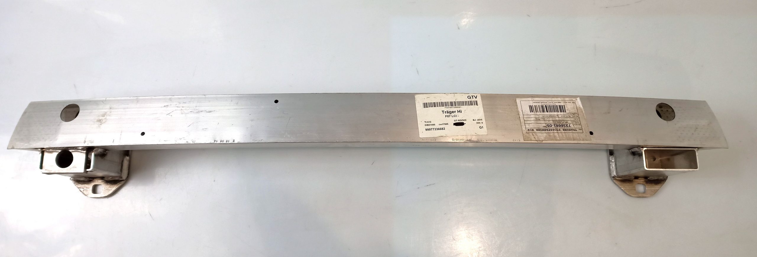 BMW 5 (F10 / F11) Rear bumper cross member BMW 5 SERIES GT Rear bumper cross member OEM 51...