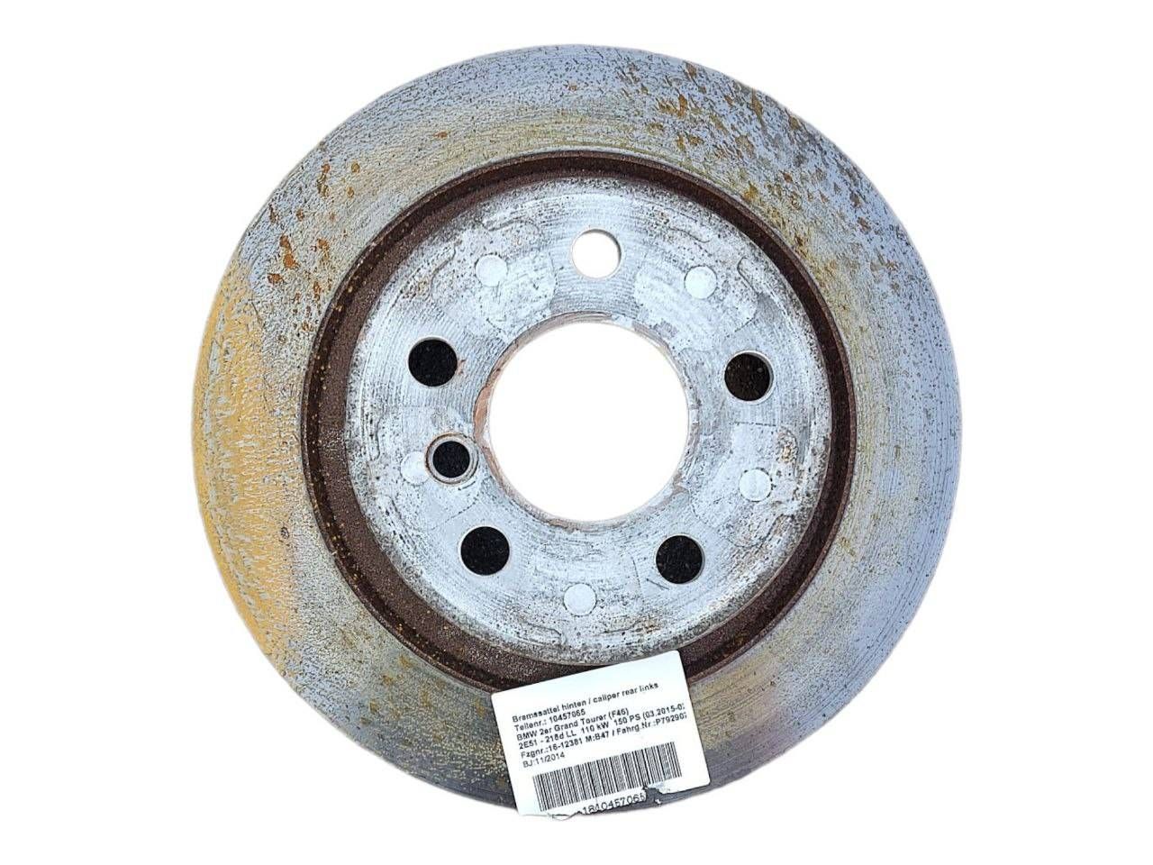 BMW 2 (F22 / F23) Rear brake disc BMW 2 SERIES Rear brake disc OEM 34216799367

P...