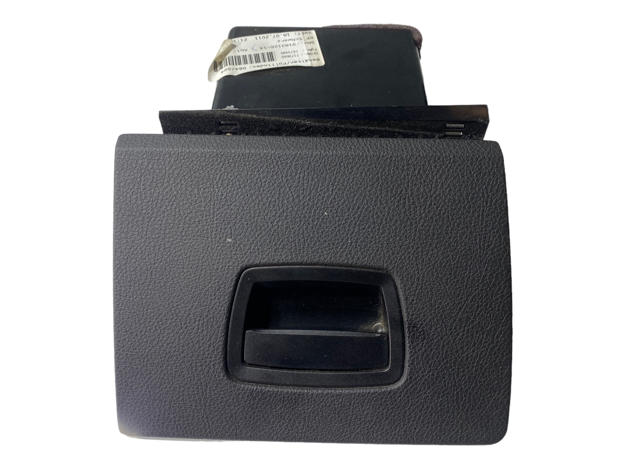 BMW 7 (G11 / G12) Glove box BMW 7 SERIES Glove box

Generation: 7 (F01, F02...
