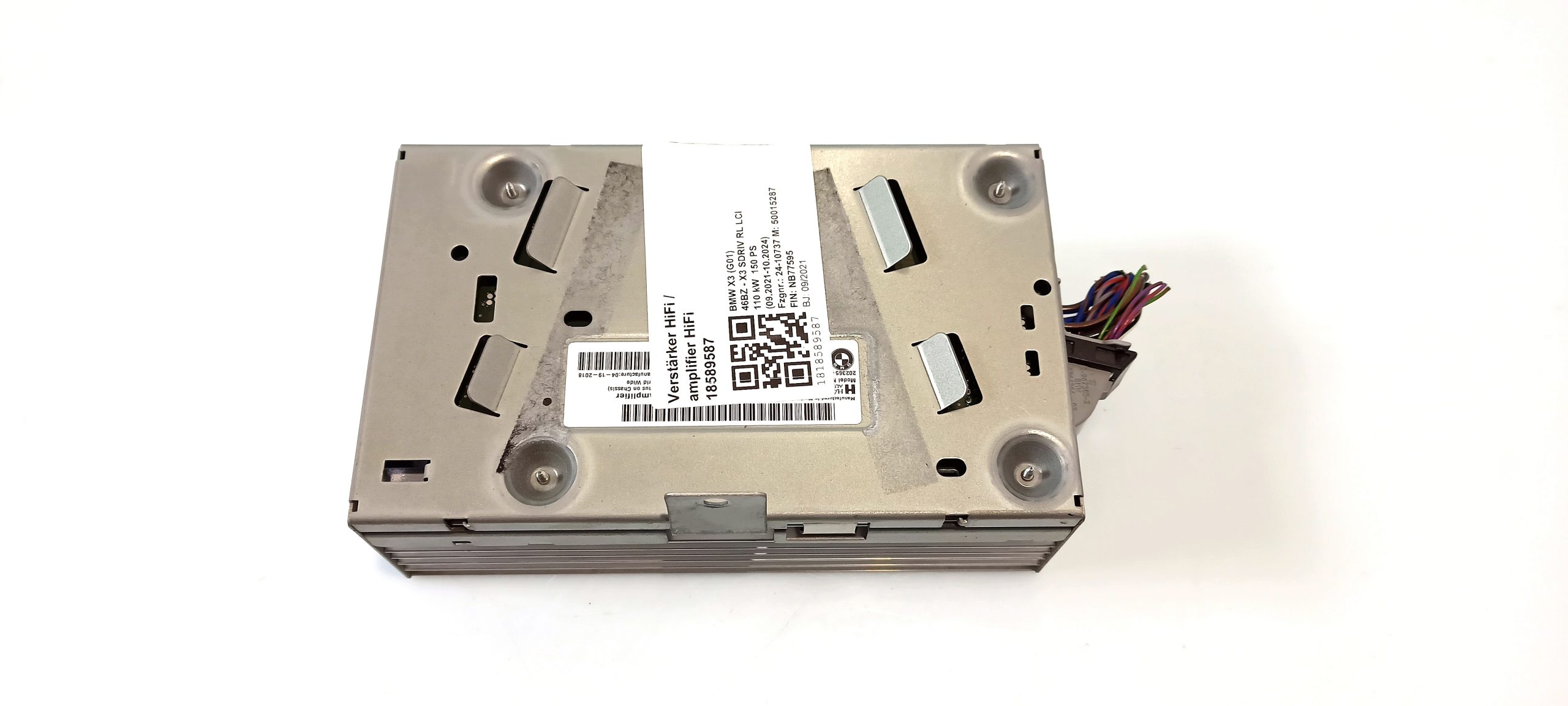 BMW X3 (G45) Sound amplifier BMW X3 Sound amplifier OEM 2622686

Part codes:...
