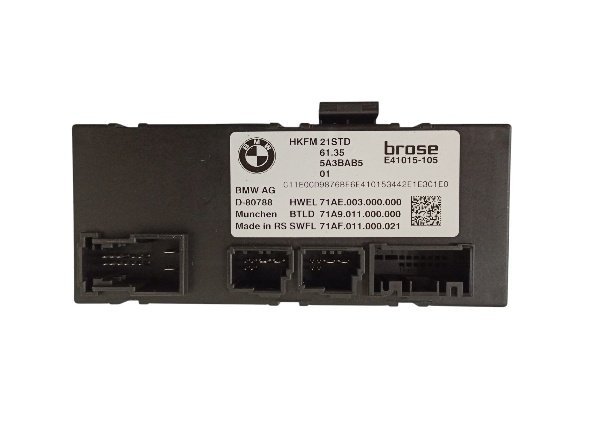 BMW X6 (G06) Tailgate/trunk control unit/module BMW X6 Tailgate/trunk control unit/module OEM 5...