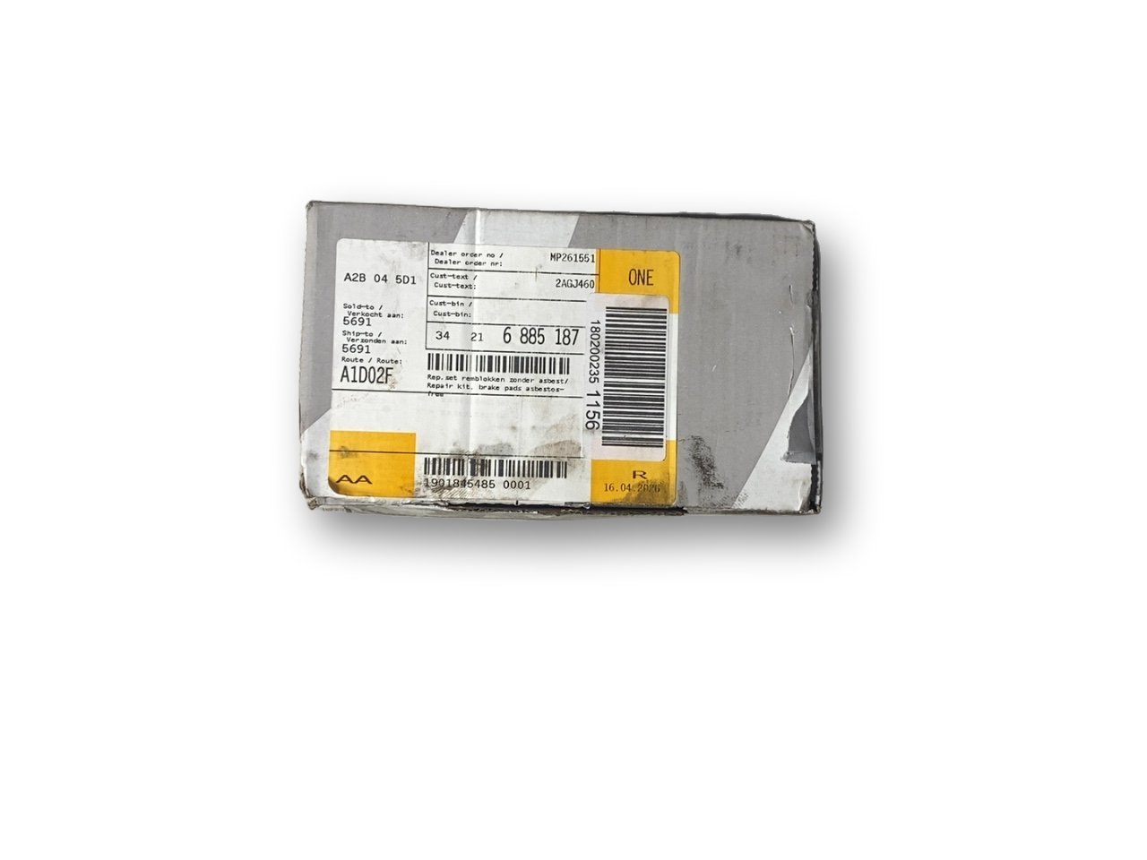 BMW X7 (G07) Brake pads (rear) BMW X7 Brake pads (rear) OEM 34216885187

Part ...