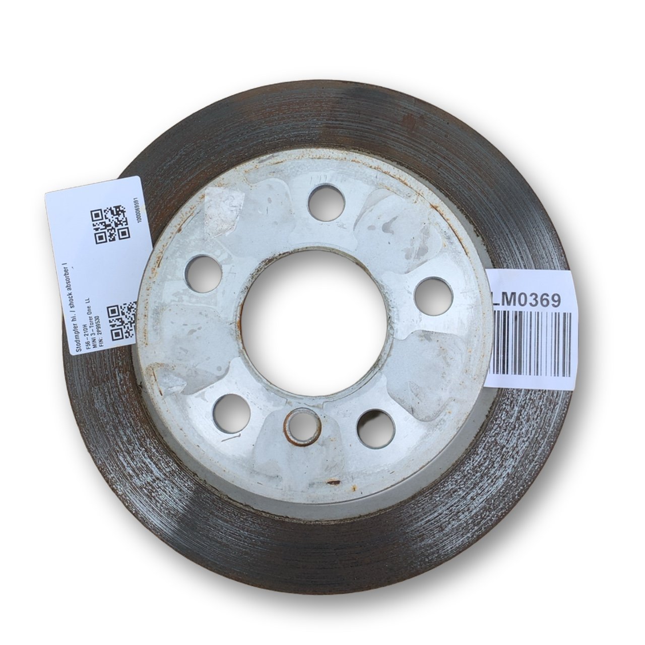 BMW 5 / i5 (G60 / G61) Rear brake disc BMW MINI Cabrio F57, MINI Cabrio F57 LCI, MINI ...