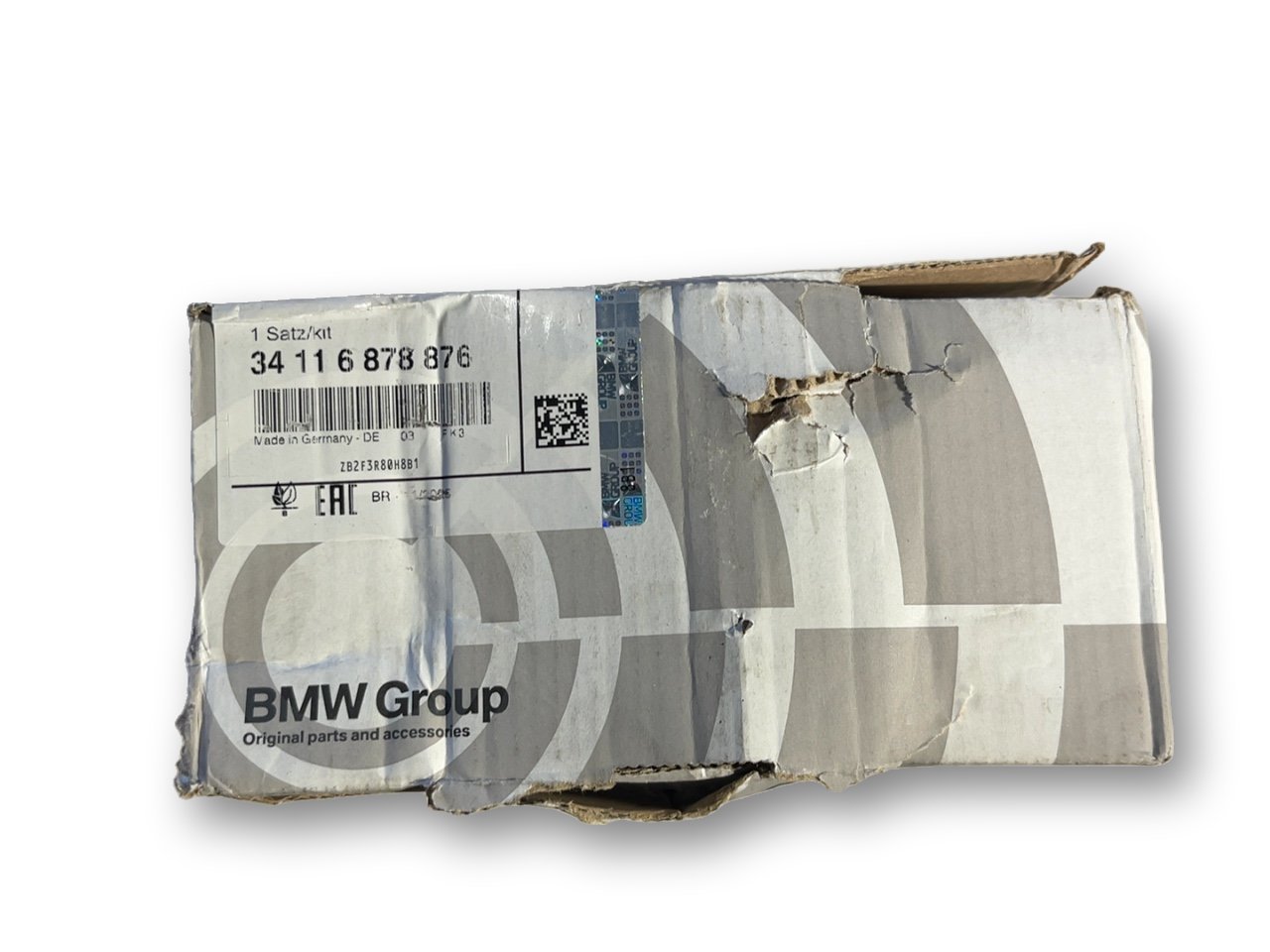 BMW 3 (F30 / F31) Brake pads (front) BMW 3 SERIES Brake pads (front) OEM 34116850850...