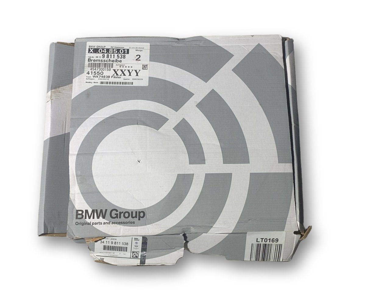 BMW 6 GT (G32) Front brake disc BMW MINI Countryman R60, MINI Paceman R61 Front...