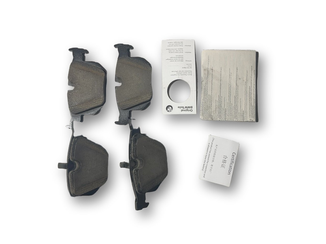 BMW 3 (E90 / E91 / E92 / E93) Brake pads (rear) BMW 3 SERIES Brake pads (rear) OEM 34216790762
...