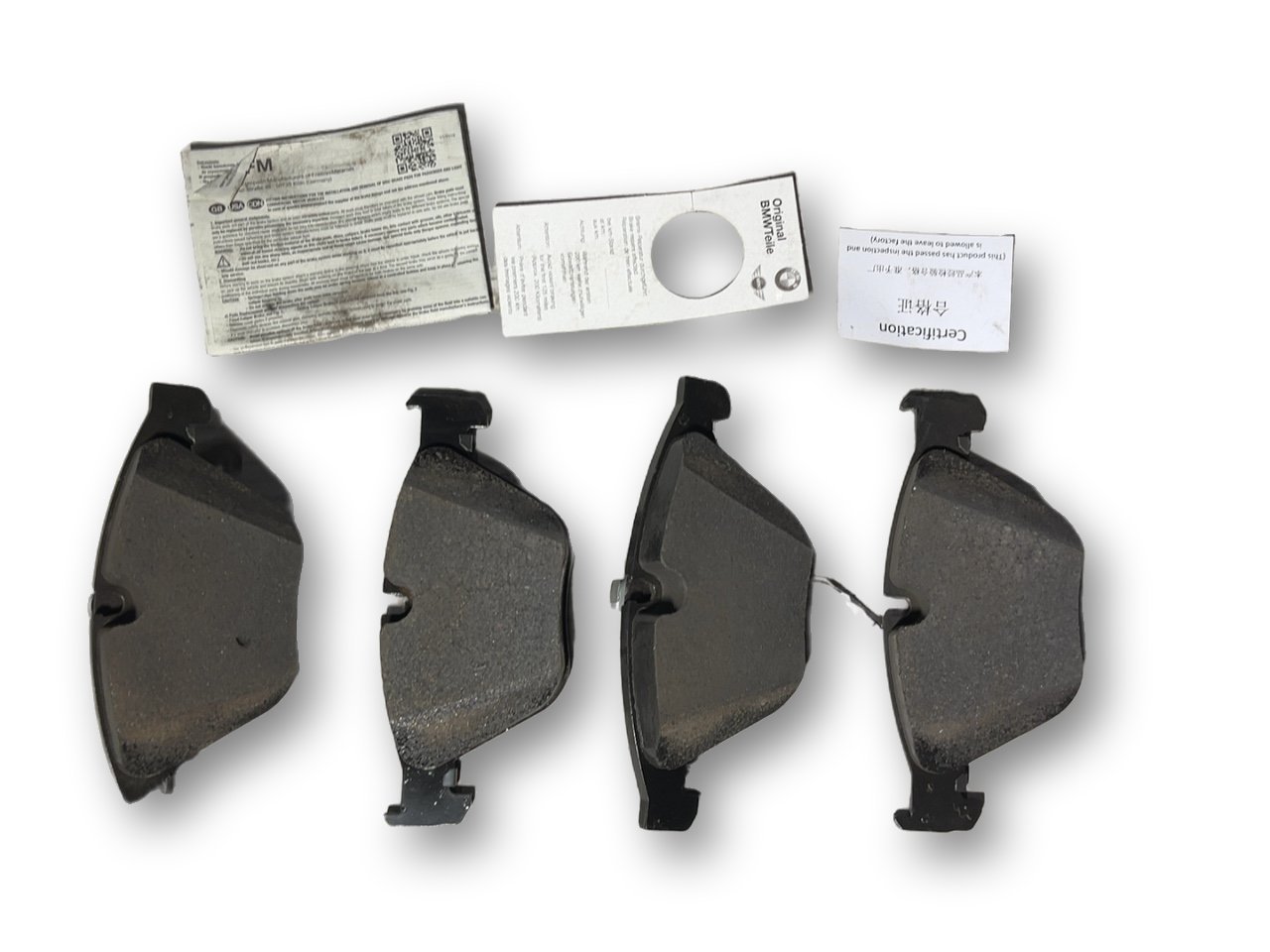 BMW 3 (E90 / E91 / E92 / E93) Brake pads (front) BMW 3 SERIES Brake pads (front) OEM 34116790759...
