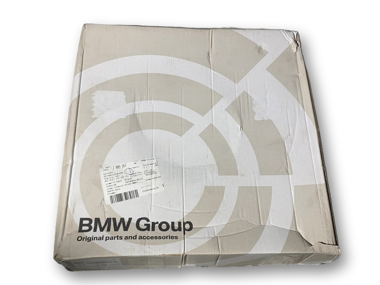 BMW 4 (F32 / F33 / F36) Rear brake disc BMW 4 SERIES Rear brake disc OEM 2284811

Part ...