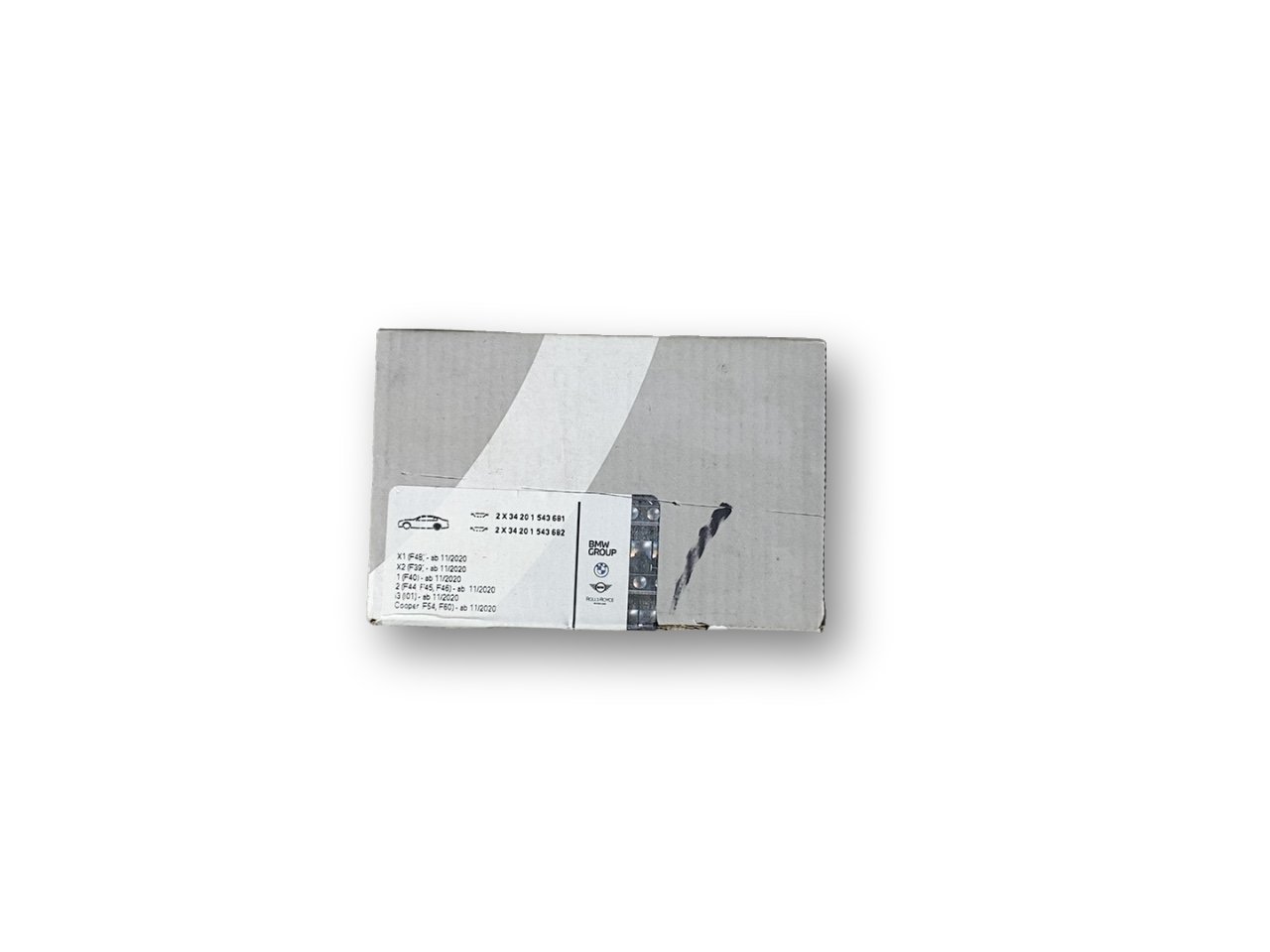 BMW 6 GT (G32) Brake pads (rear) BMW MINI Cabrio F67, MINI F65, MINI F66 Brake p...