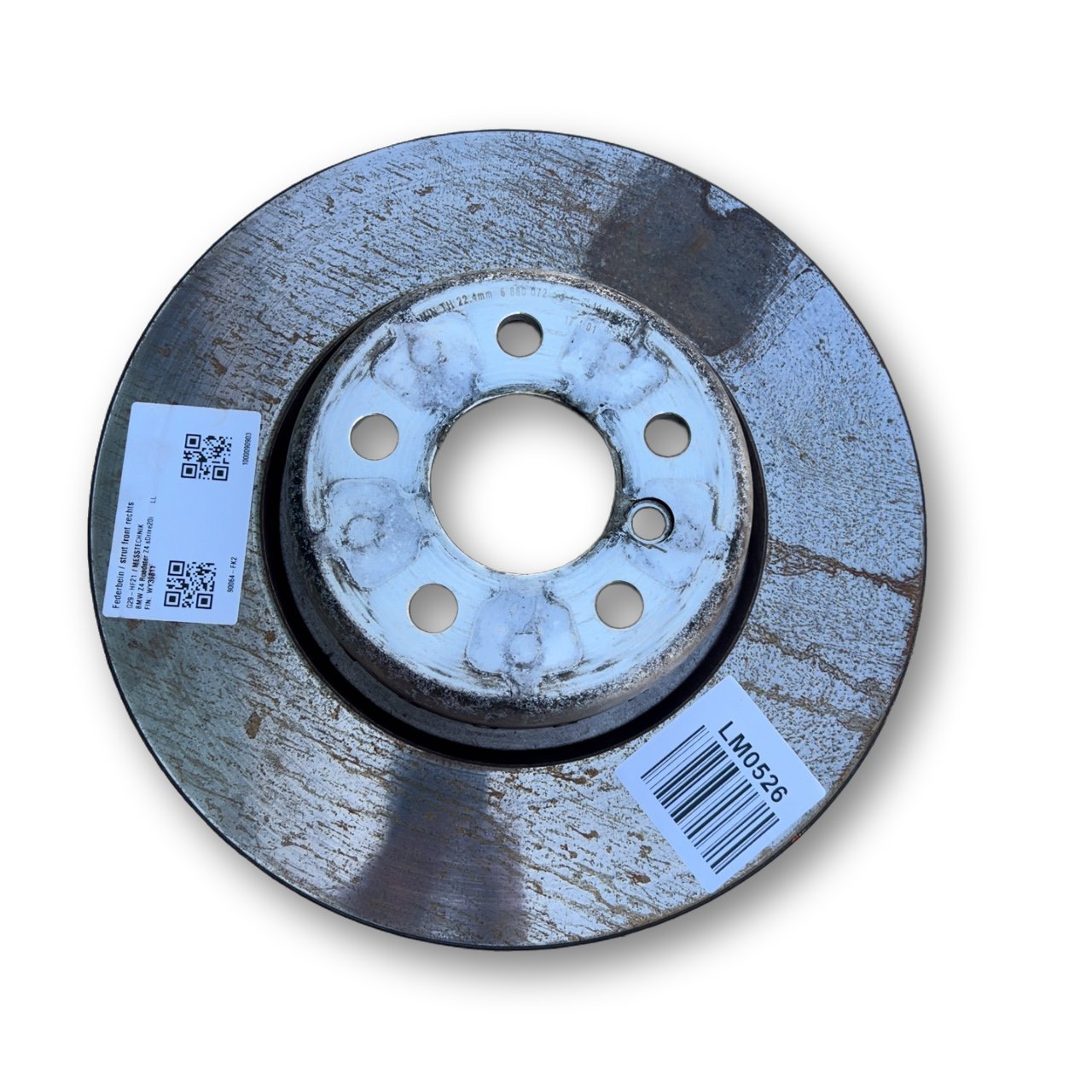 BMW 3 (G20 / G21) Front brake disc BMW 3 SERIES Front brake disc OEM 34106880072

...