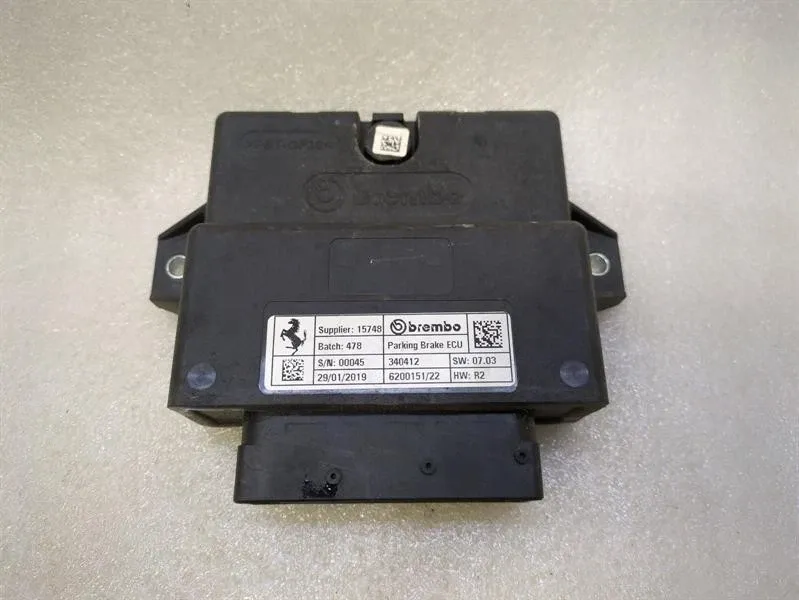 Electronic module Brand/Model: FERRARI 488
Year: 2019
Engine: 390...
