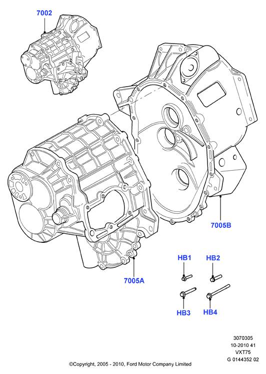 Ford Transit Connect / Tourneo Connect Gearbox Ford Transit Gearbox VXT75

Part codes: VXT75, ...