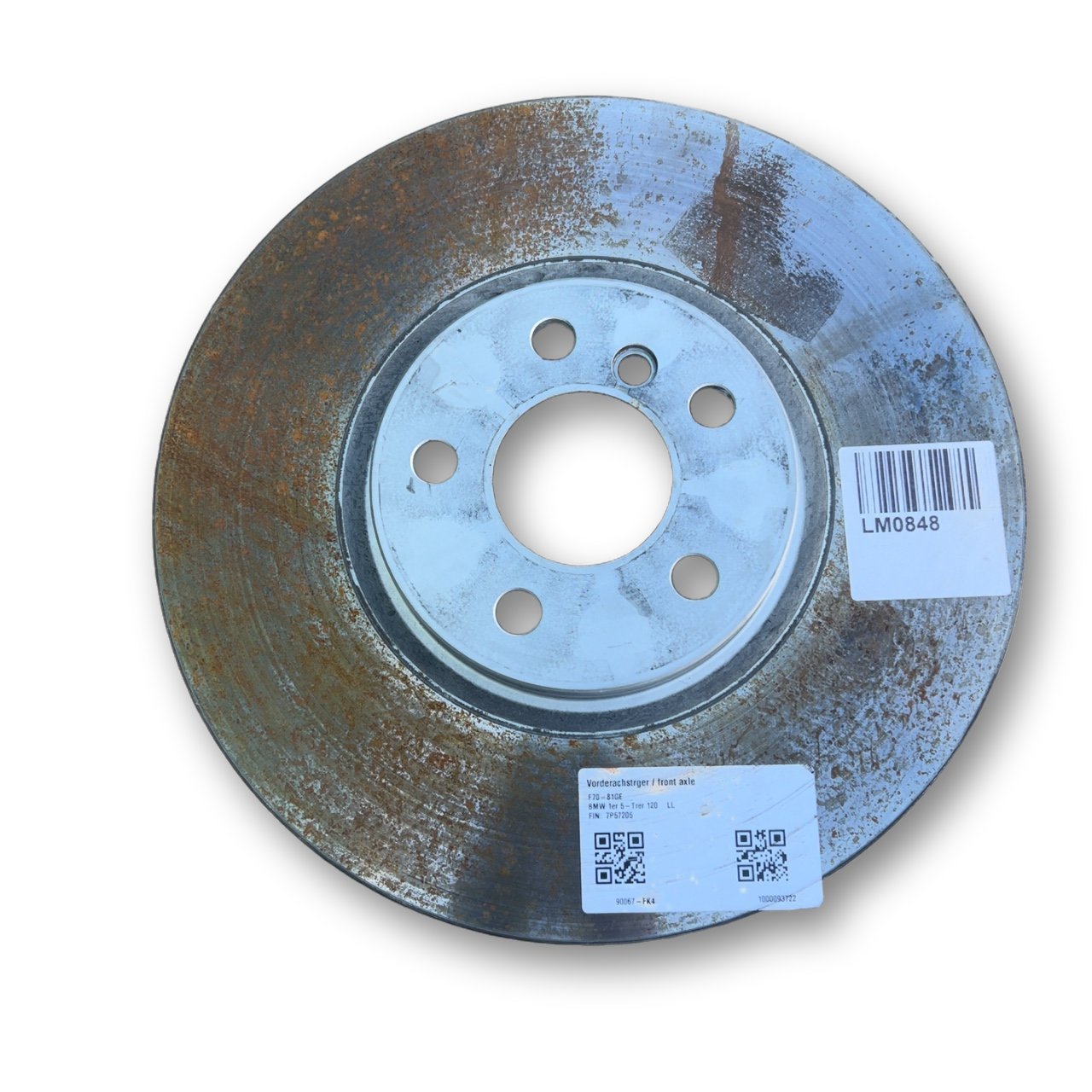 BMW 2 Tourer (U06) Front brake disc BMW 1' F70, 2' F74 Gran Coupé, 2' U06 Active To...