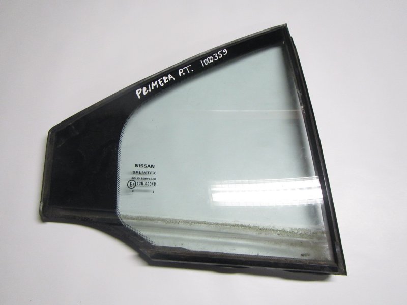 Nissan Primera Door quarter Window glass rear right NISSAN PRIMERA (P12) (2002-2008) Door quarter W...