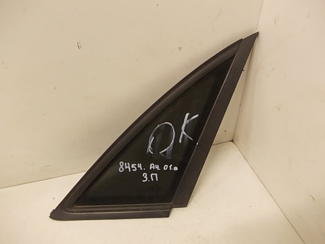 Audi A4 (B5) Chassis Side Window glass Rear Right AUDI A4 (B6) (2000-2004) Chassis Side Window gl...