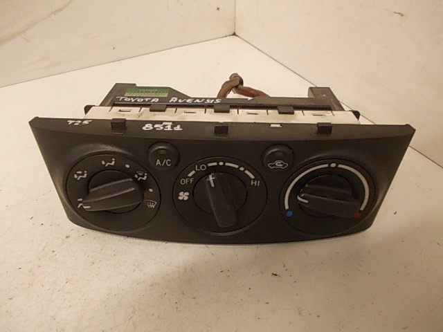 Toyota Avensis (T22) Heater control panel TOYOTA AVENSIS (T250) (2003-2008) Heater contro...