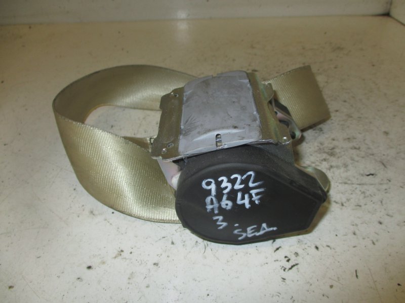 Audi A6 (C6) Seat Belt Rear Left AUDI A6 / A6 ALLROAD (C6, 4F) (2004-2011) Seat ...