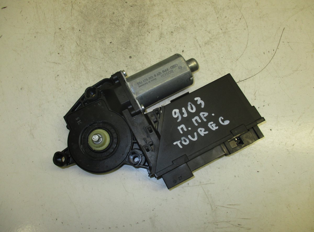 Volkswagen Touareg Window Regulator Motor Front Right VW TOUAREG I (7L) (2002-2010) Window Regulator ...