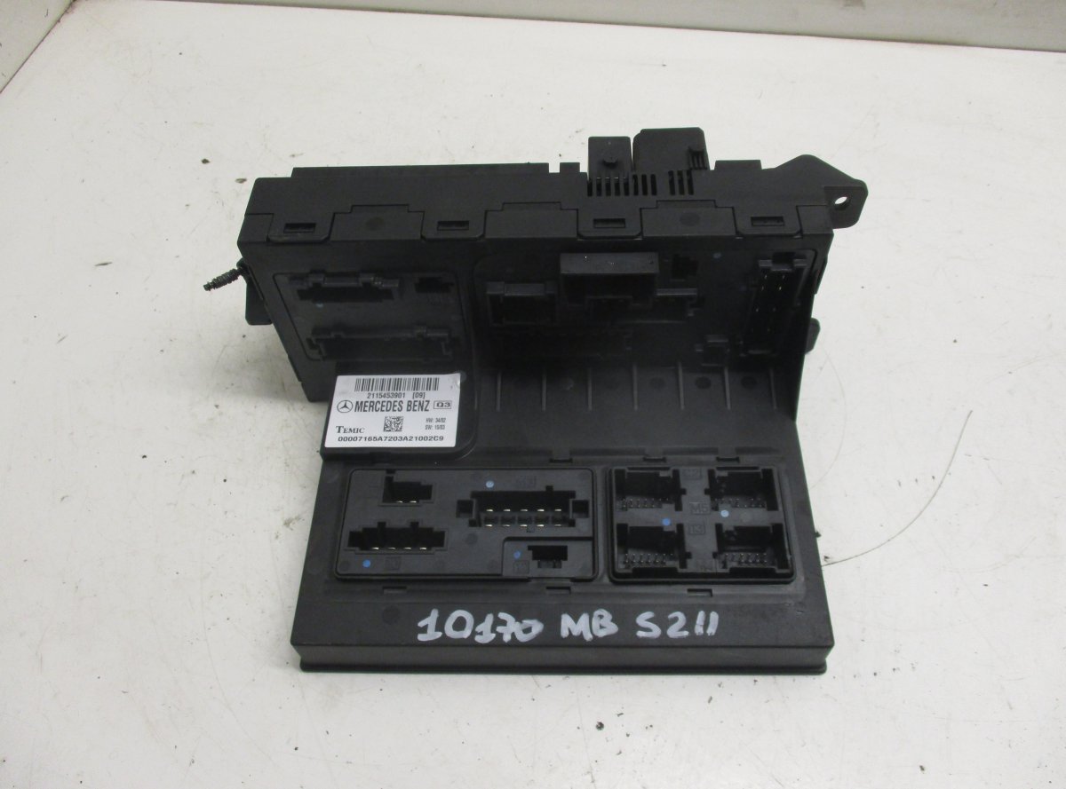 Mercedes-Benz A (W168) Fuse box MERCEDES-BENZ E-CLASS (W211) (2002-2009) Fuse b...
