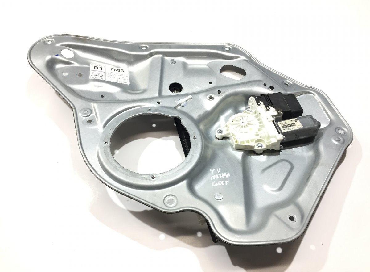Volkswagen Golf 5 Window Regulator Compl. rear left VW GOLF V (1K) (2003-2009) Window Regulator Com...
